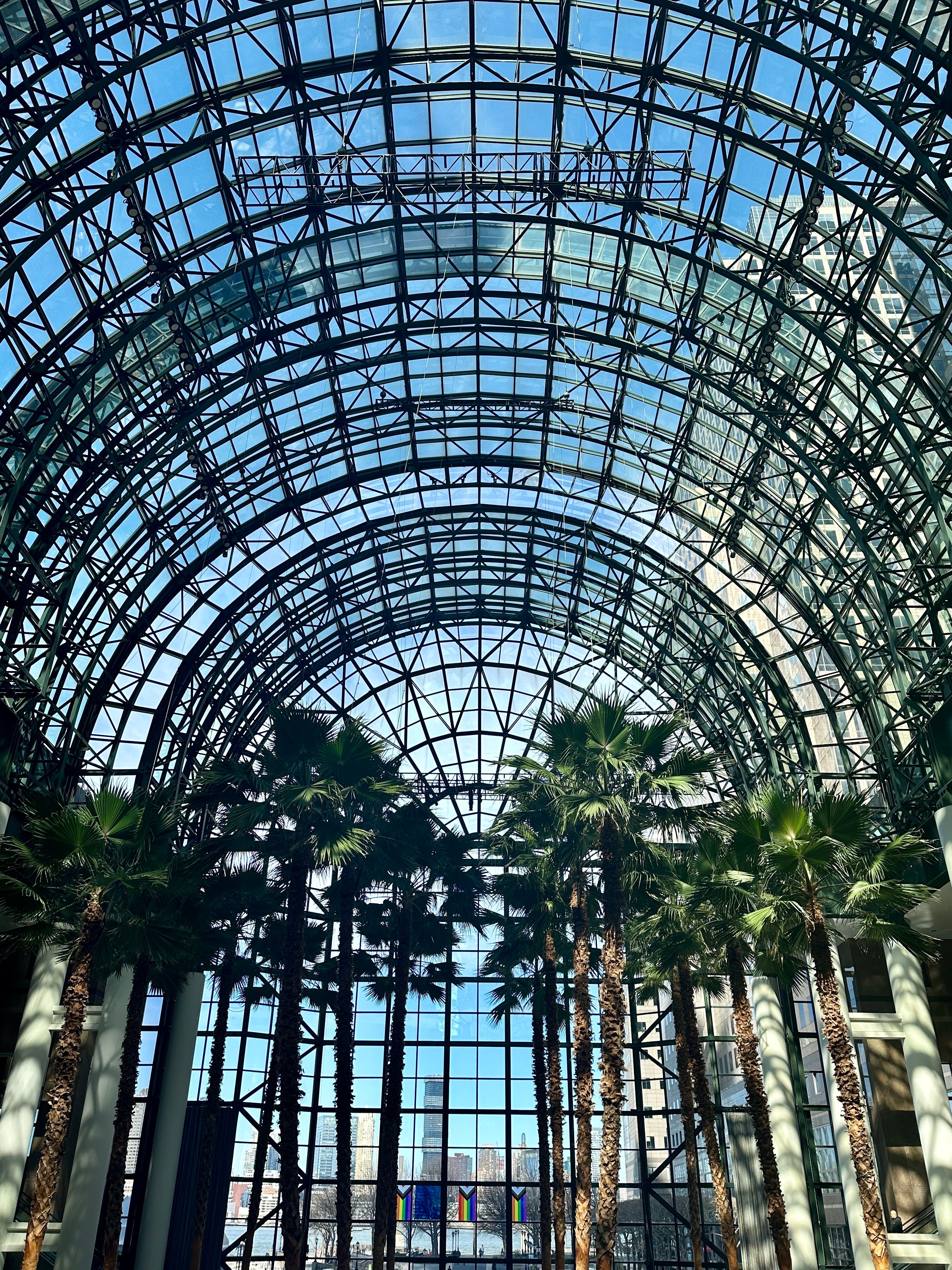 Iconic Winter Garden Atrium in New York City · Free Stock Photo
