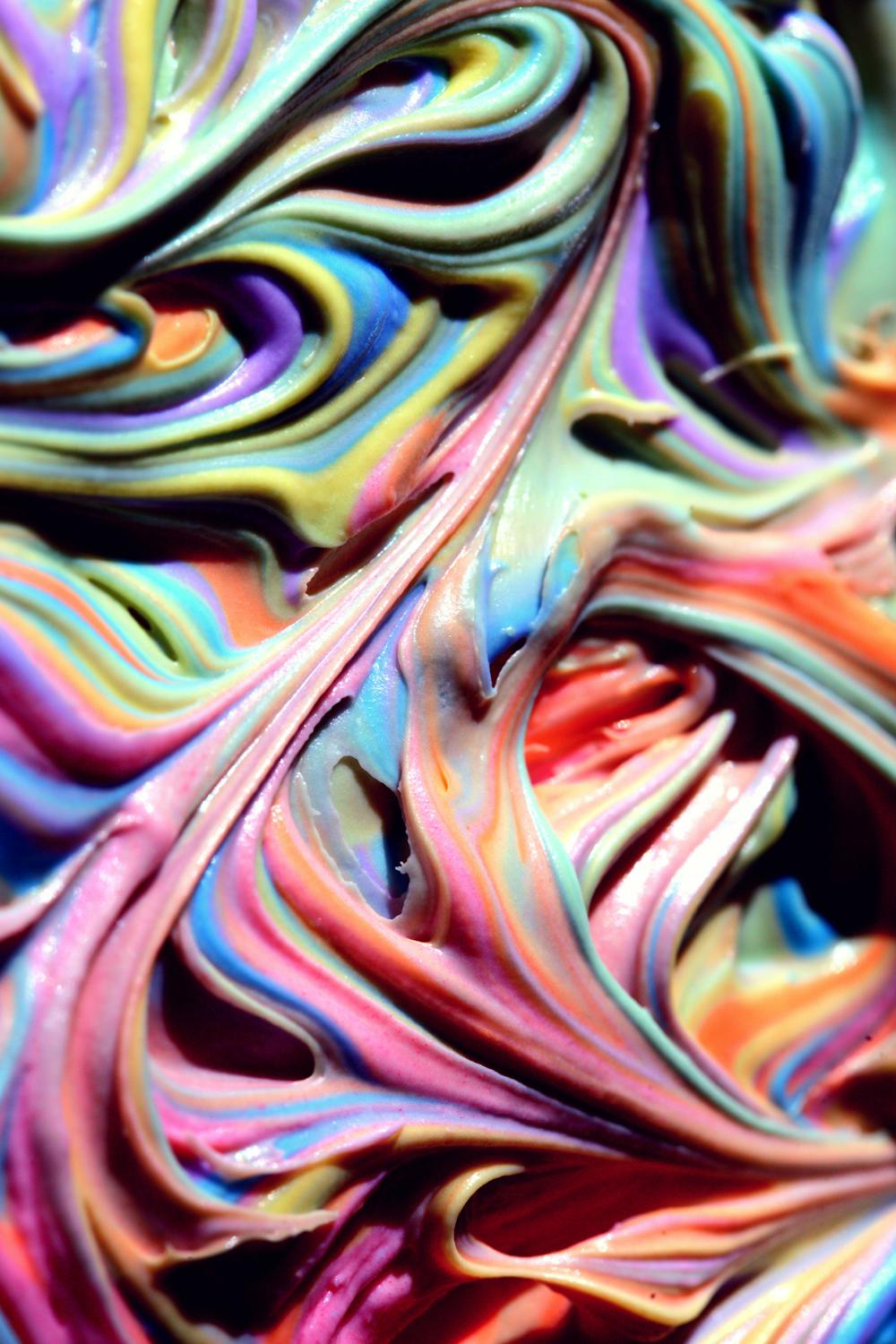 Rainbow Swirl Surprise Cake