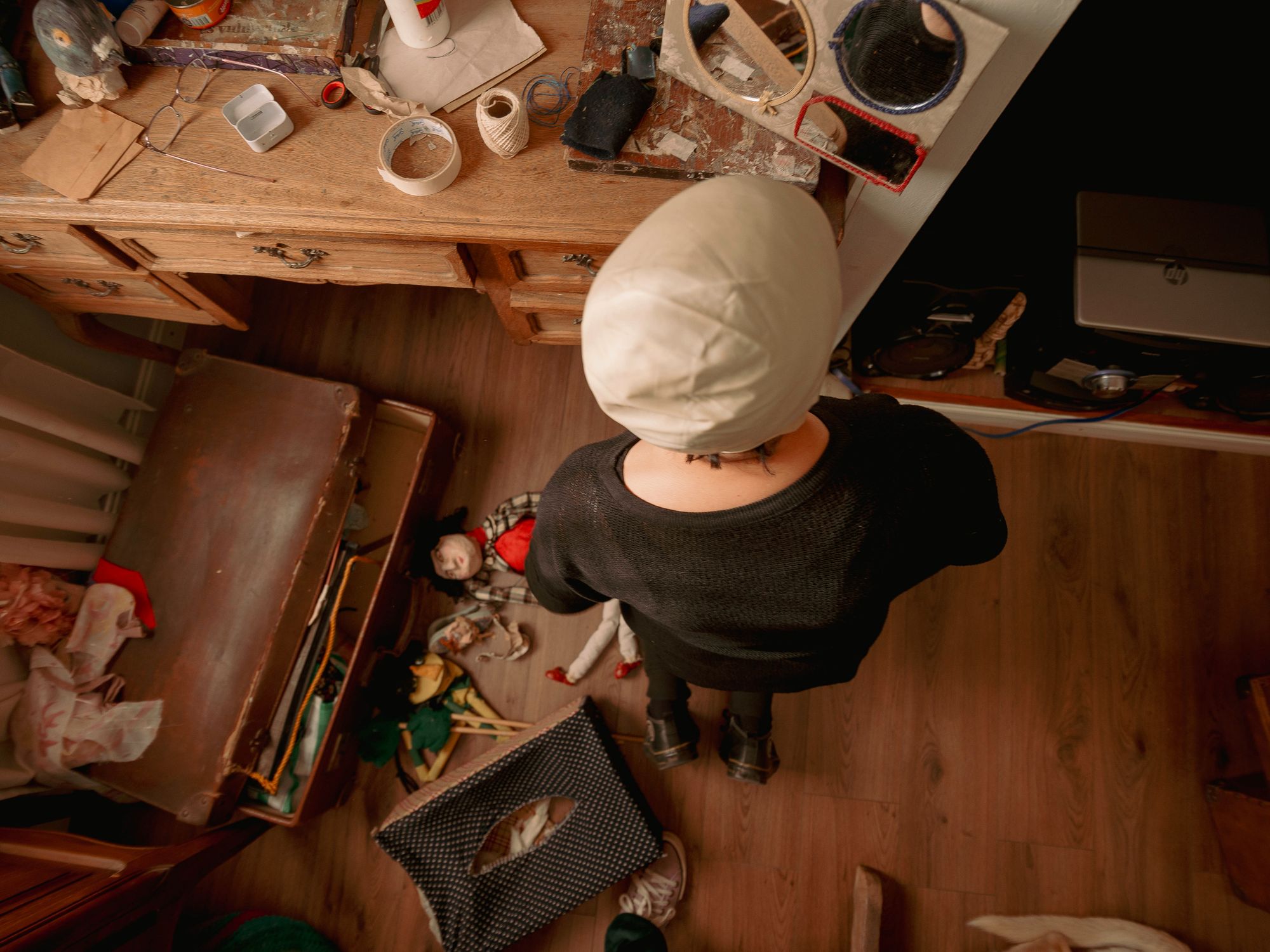 House Clearance in Ardersier, Scotland — house clearance team loading furniture into a van