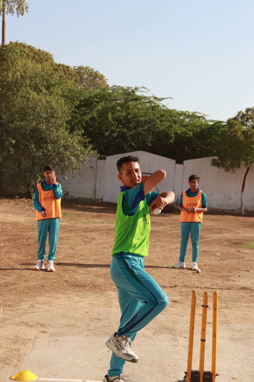 Cricket practice
