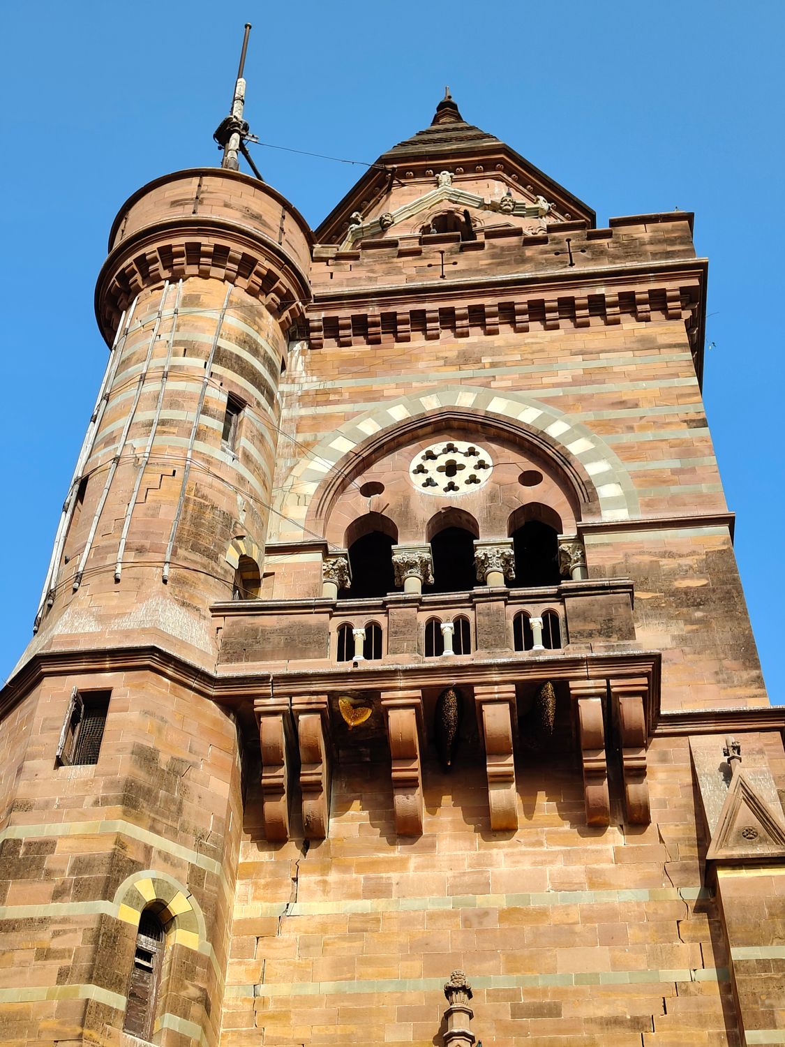 History Building Tower Intricate Architectural Design of Historic Tower · Free Stock Photo
