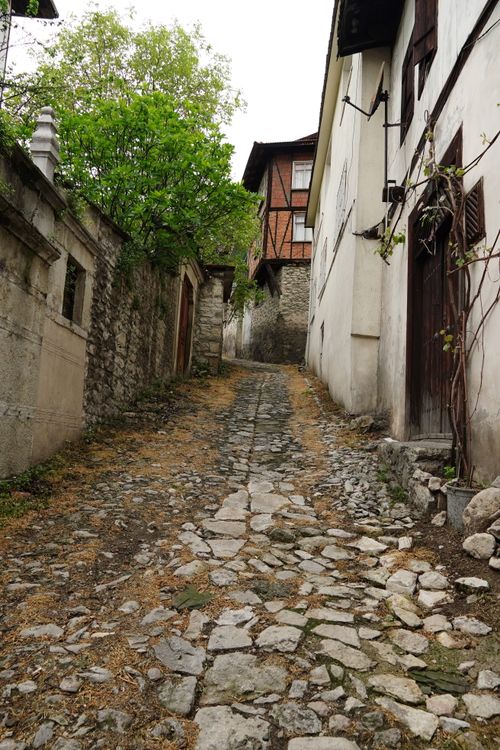 Free Explore the historic cobblestone streets and traditional architecture of Safranbolu, a UNESCO World Heritage Site in Türkiye. Stock Photo