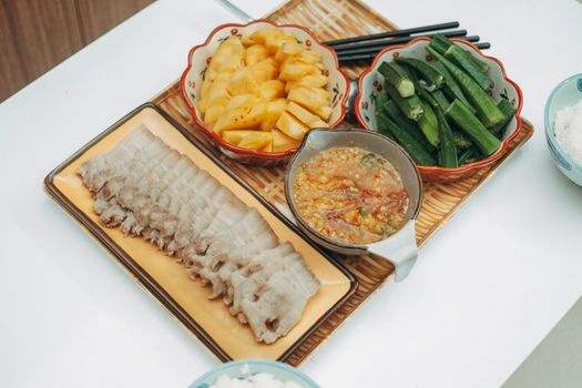 Hawaiian Style Pork And Vegetables