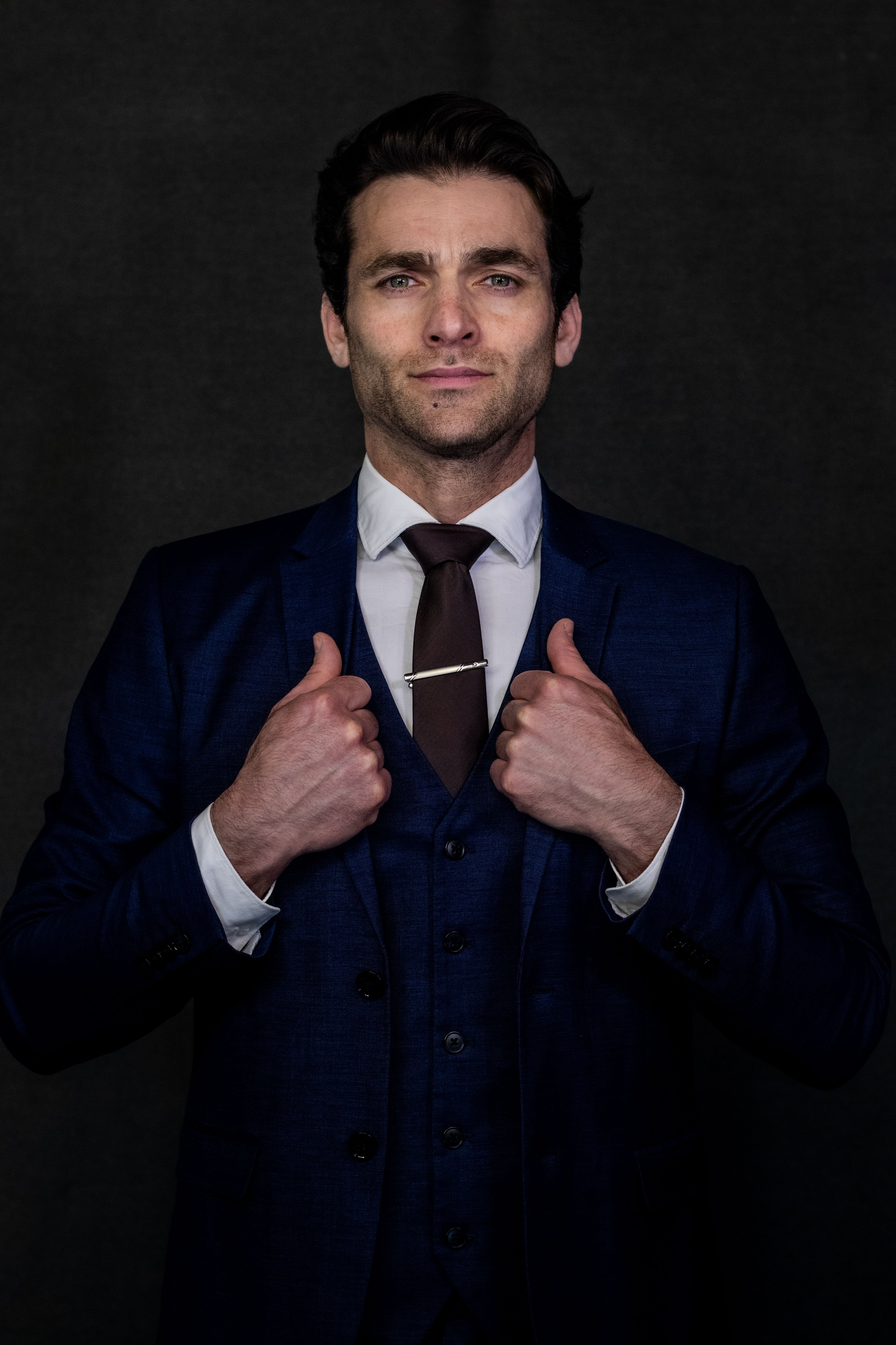 Confident businessman portrait