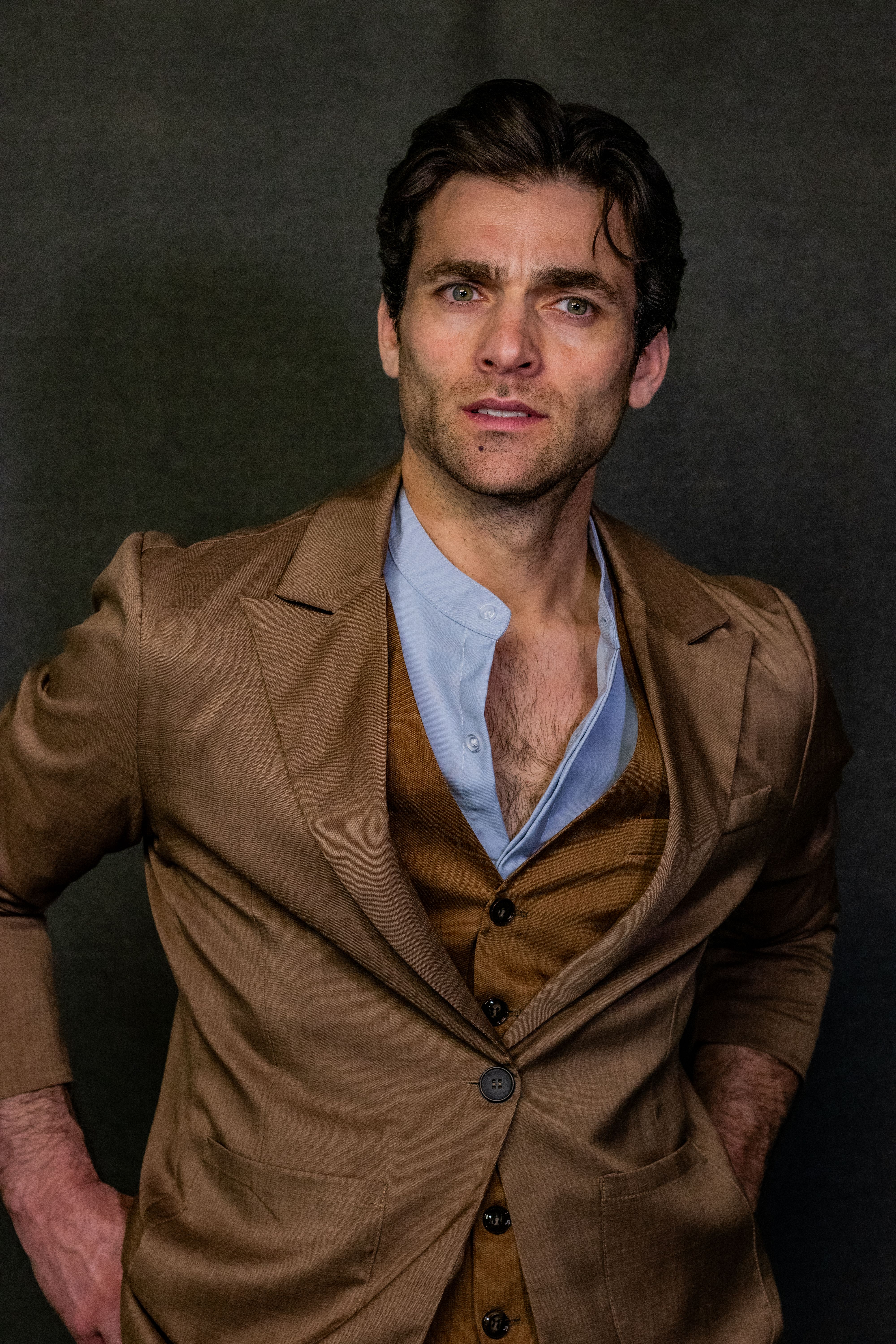 The Boardroom — Two-piece · structured shoulder