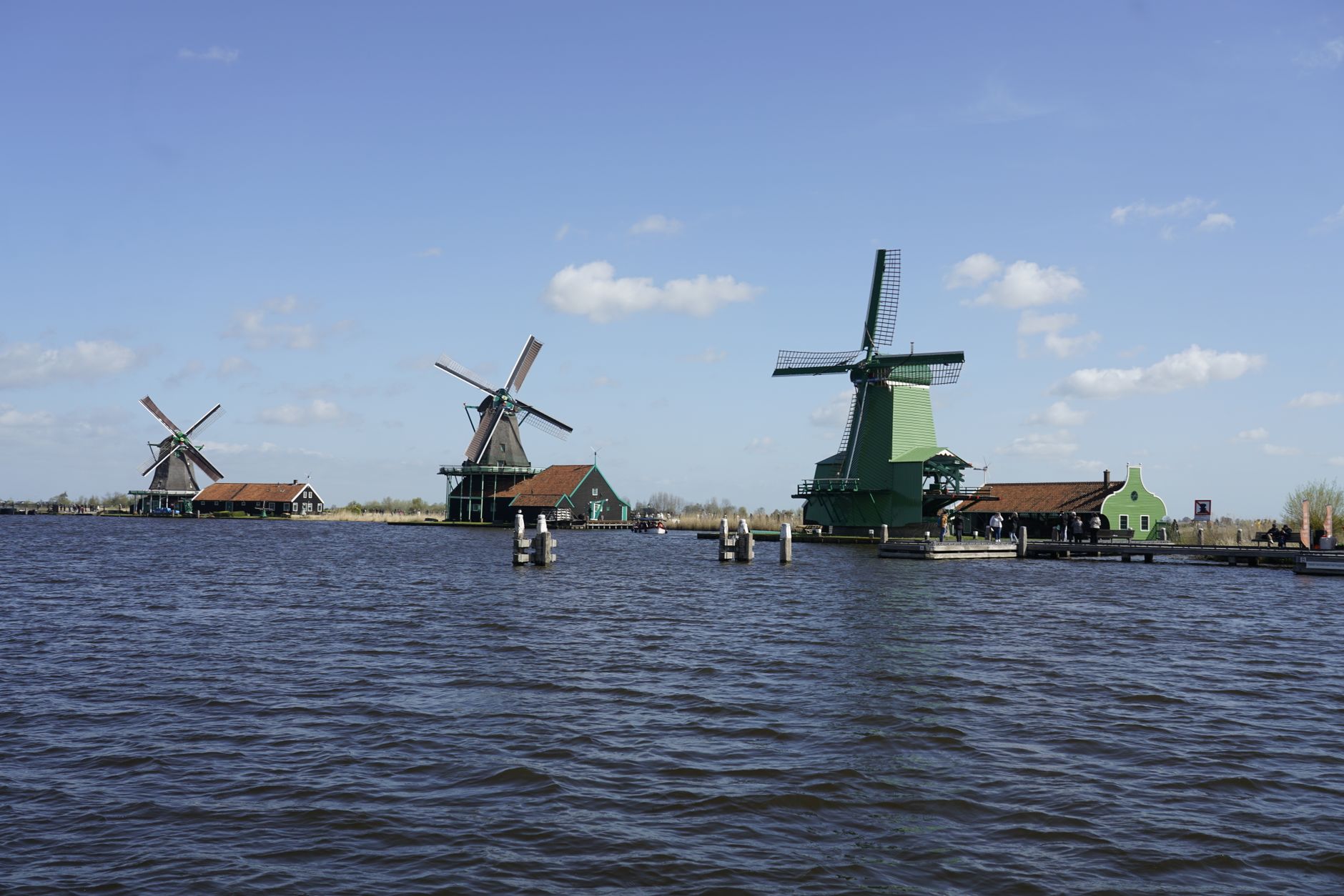 Zaans Museum with Verkade pavilion and windmill views