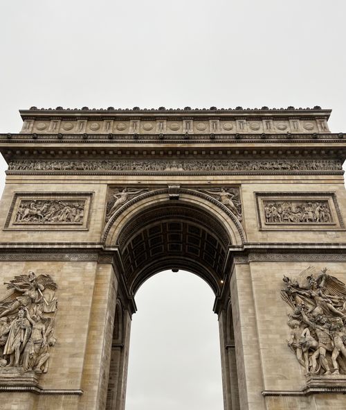 Stunning View of Arc de Triomphe in Paris · Free Stock Photo