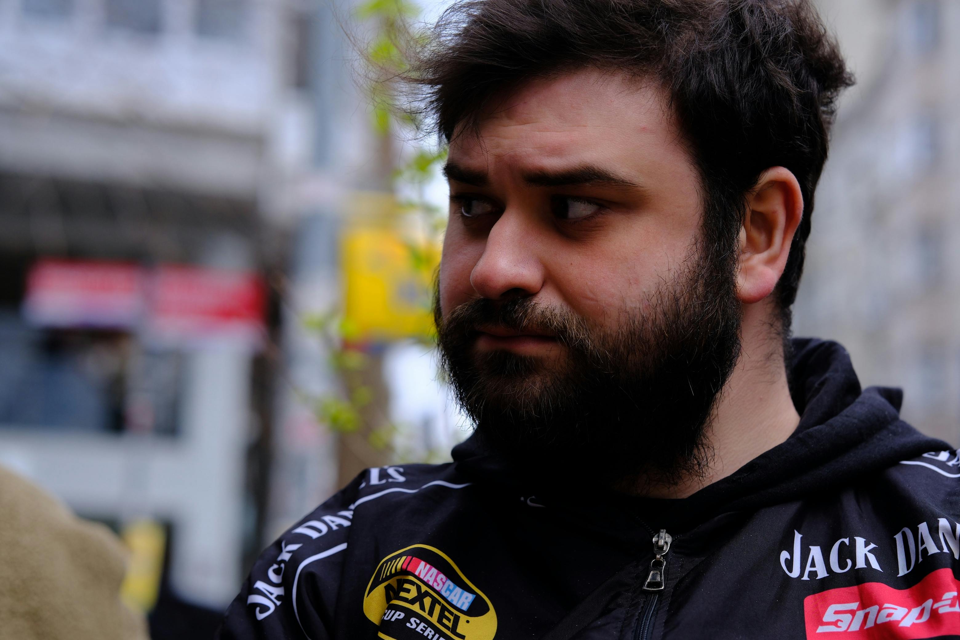 In general, do you think Jimmy Kimmel is too political or not political enough? — Photo by KUTLUER ERDAL Triumph rider on Pex