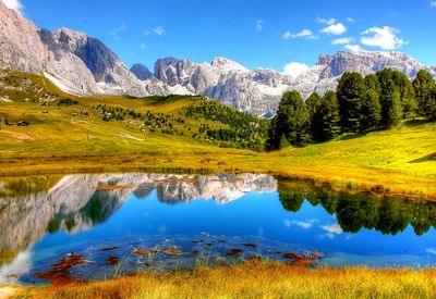 Sunrise over the mountains