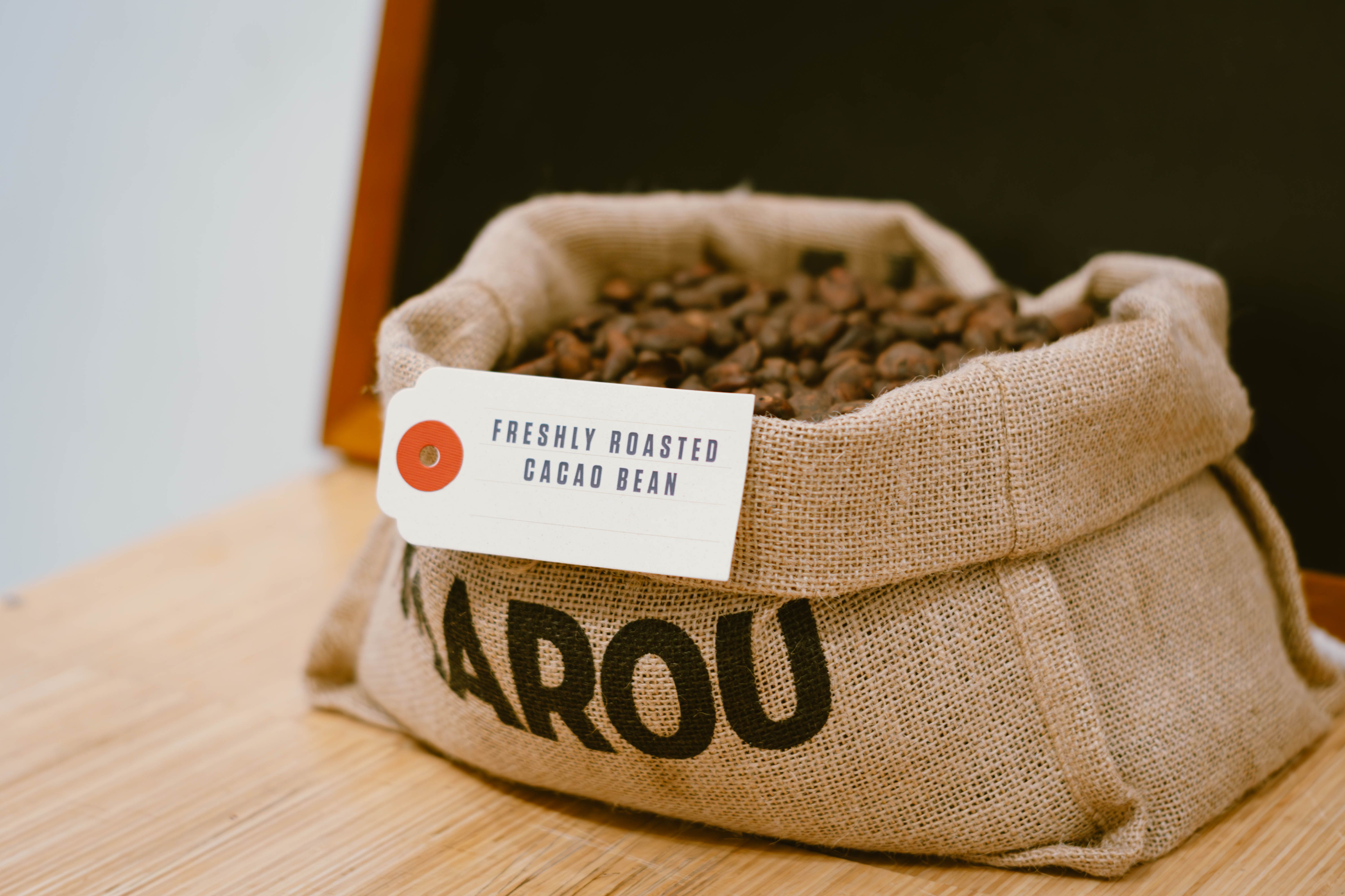 Freshly Roasted Cacao Beans