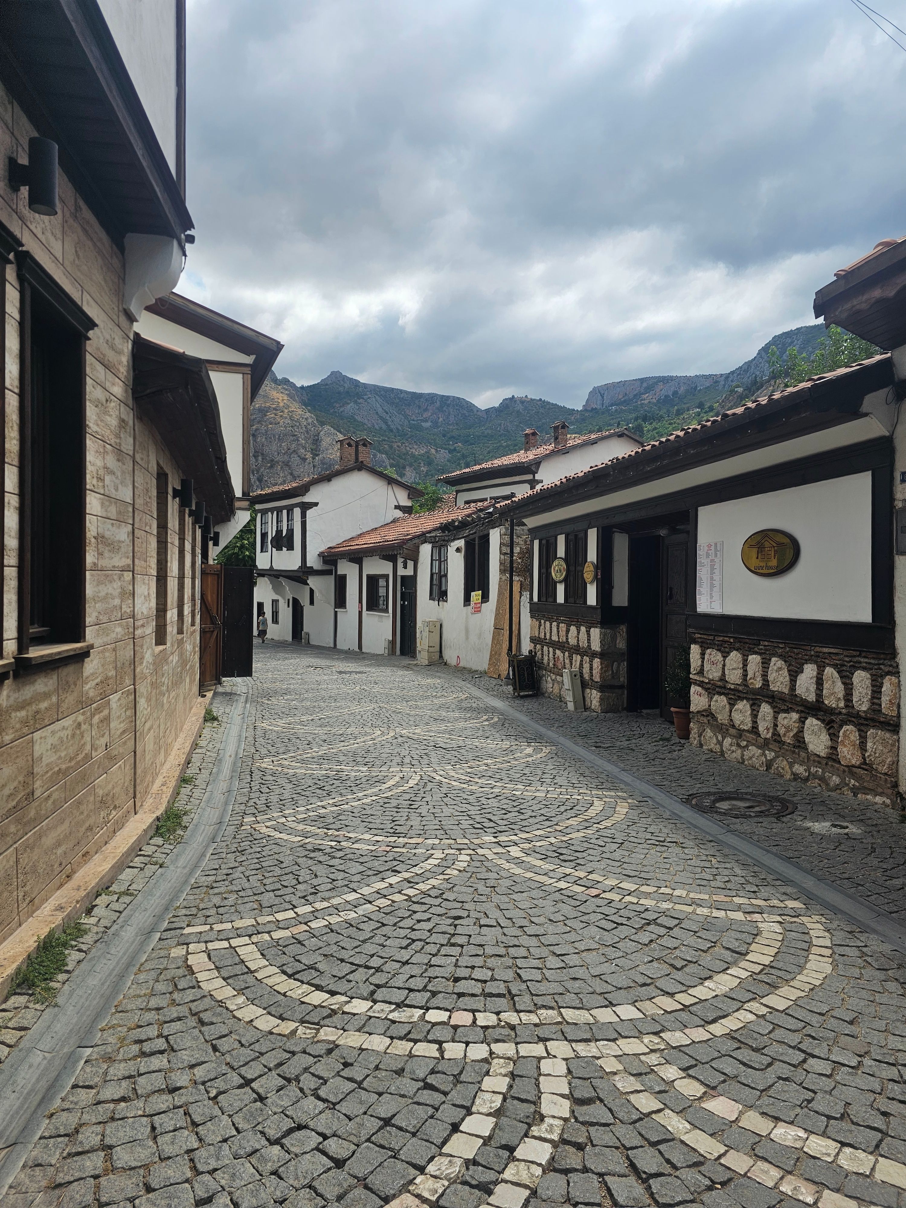 Charming Cobblestone Street in Traditional Village · Free Stock Photo
