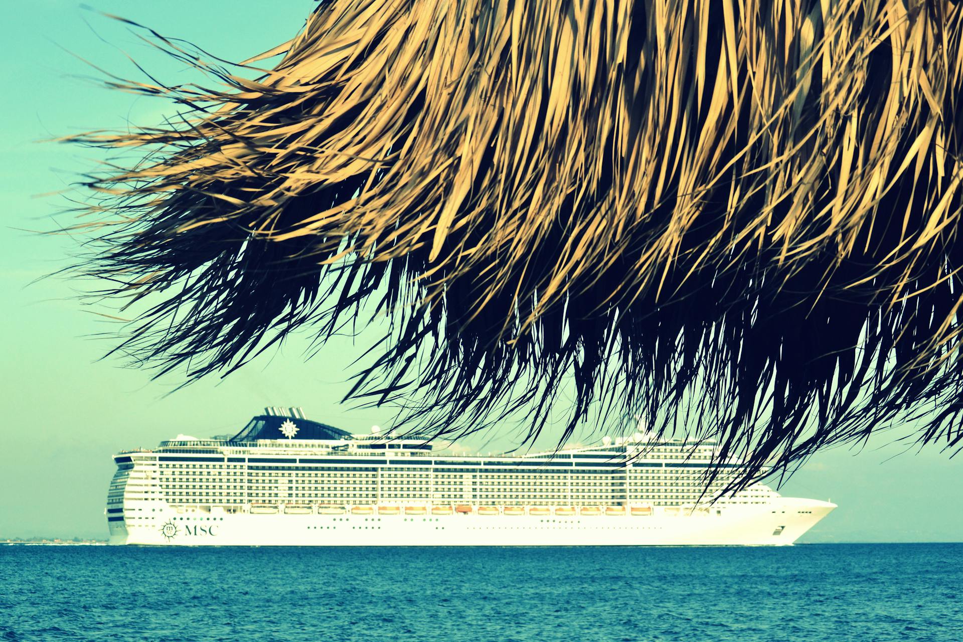 Cruise Ship Roaming on Body of Water