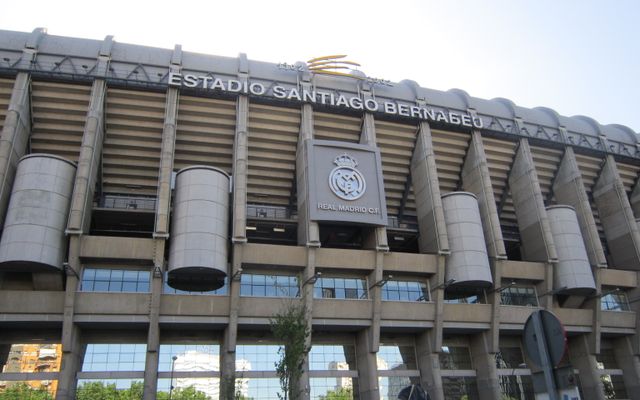 Photo: Lajos Kristóf Kántor on Pexels Impressive view of the iconic Santiago Bernabéu Stadium in Madrid, Spain, captured during a bright summer day.