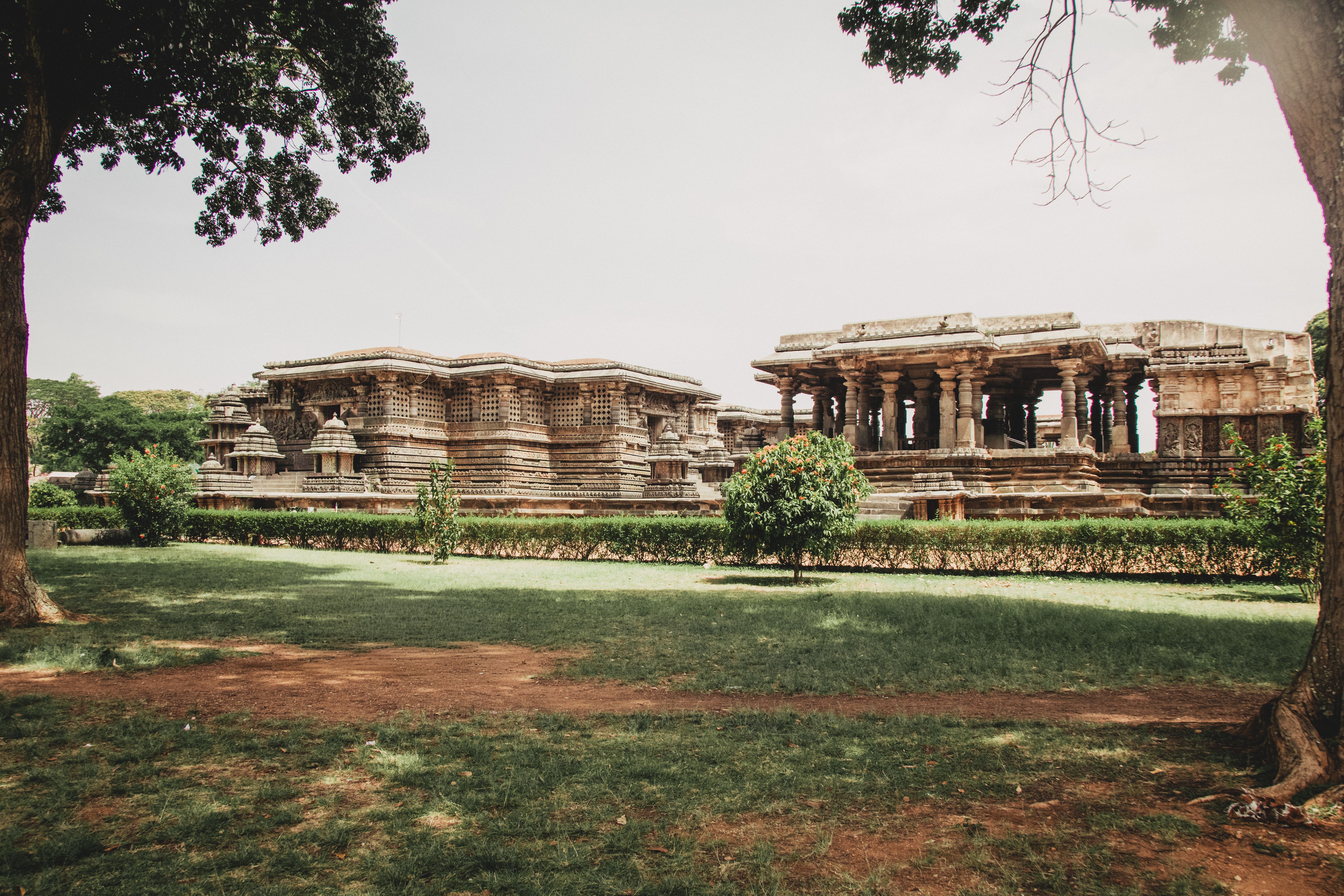 Intricate Ancient Temple in Lush Setting · Free Stock Photo