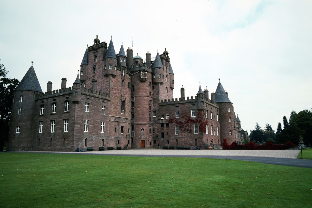 Glamis Castle in Angus