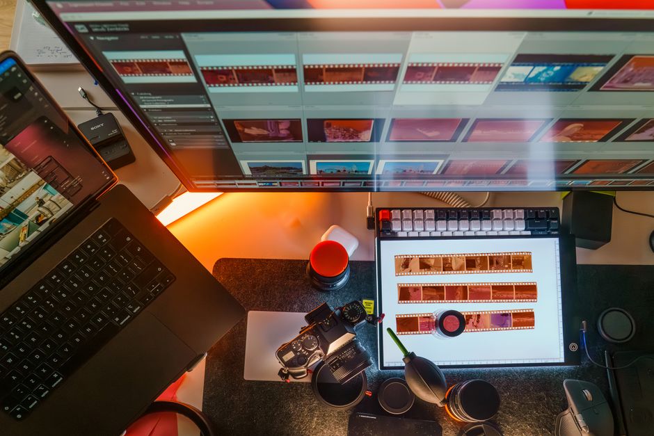 Fluxo de trabalho no Negative Lab Pro para inversão de negativo na digitalização de filme