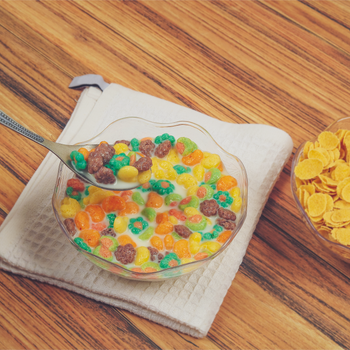Fruity Floats Sweetened Multi-grain Cereal Scrunchy