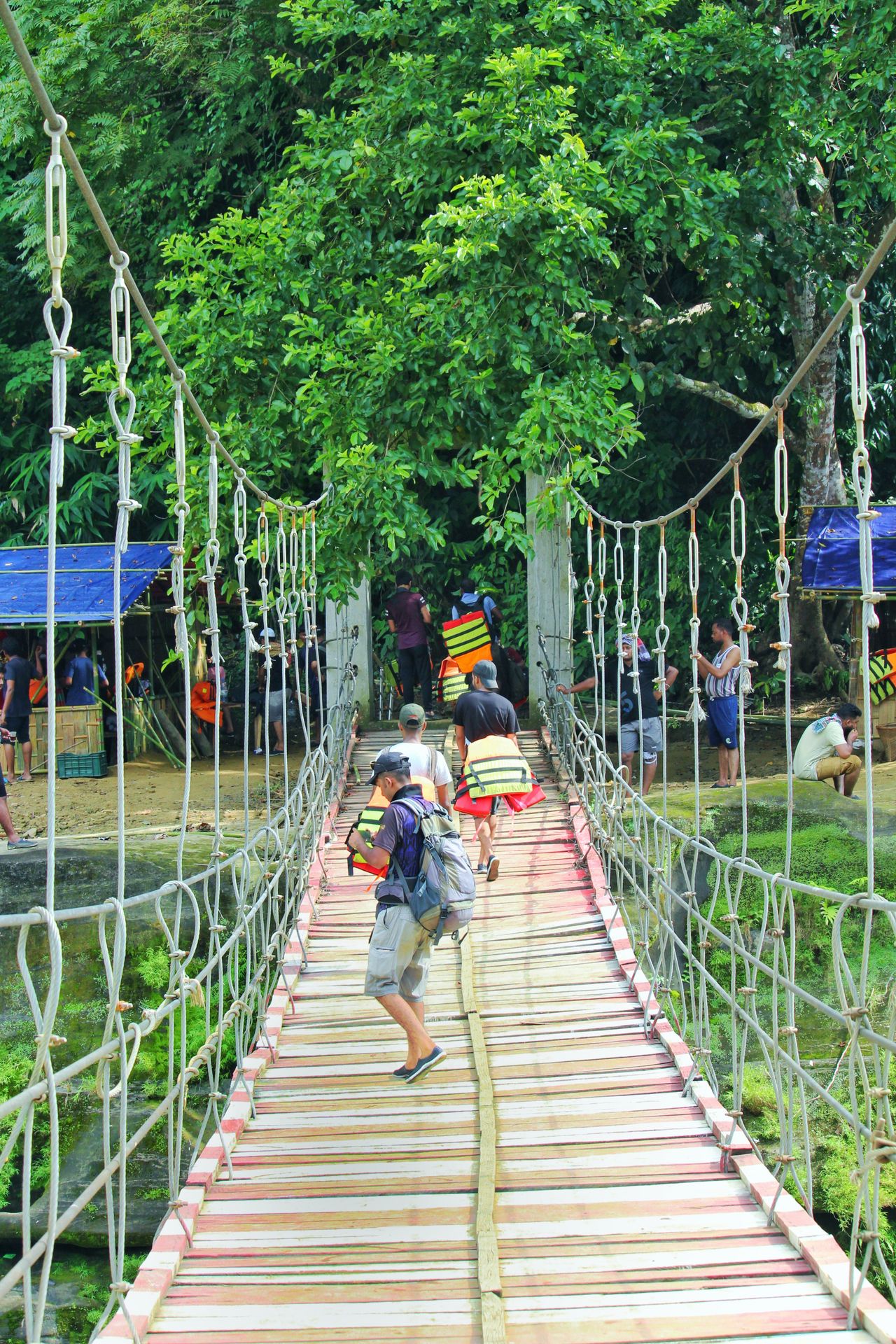 Ziplining through the Angkor jungle canopy