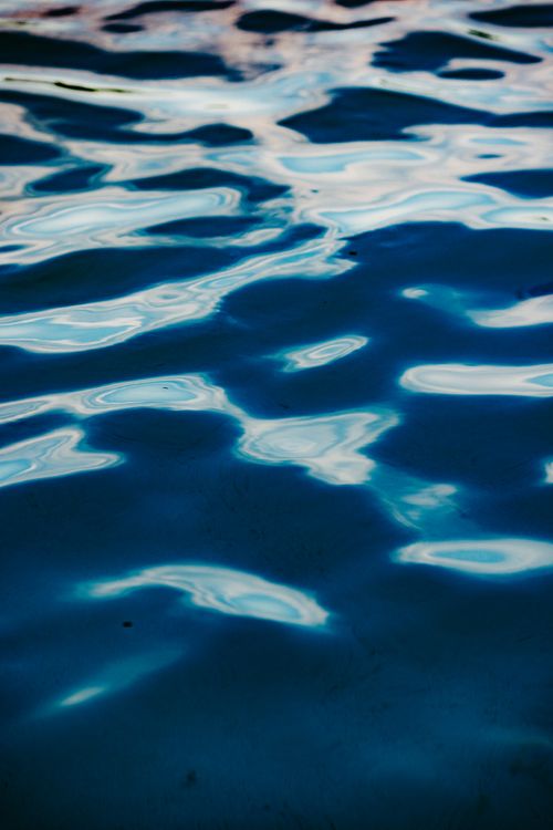 Abstract Reflections on Water Surface · Free Stock Photo