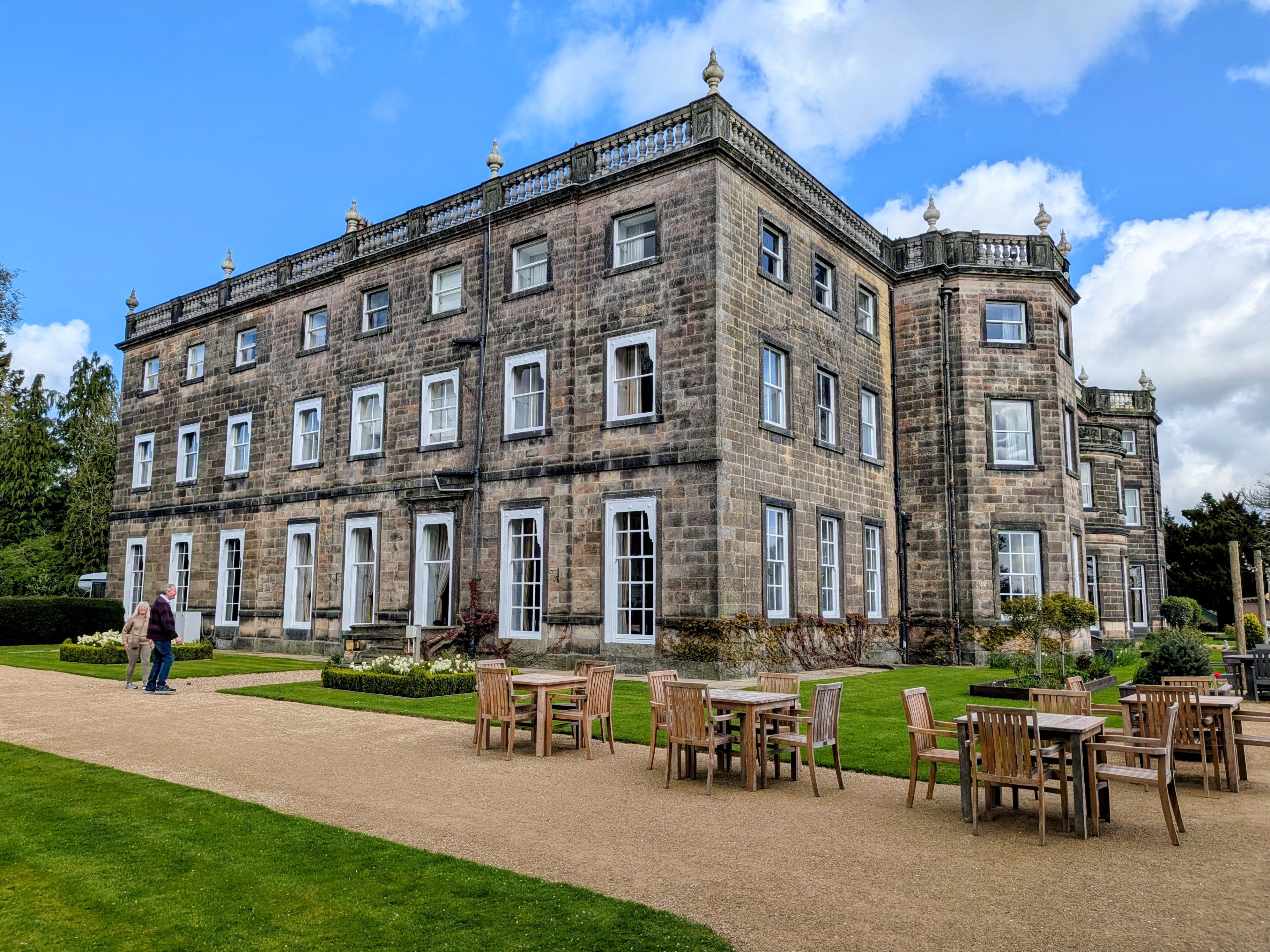 Historic manor house restoration project