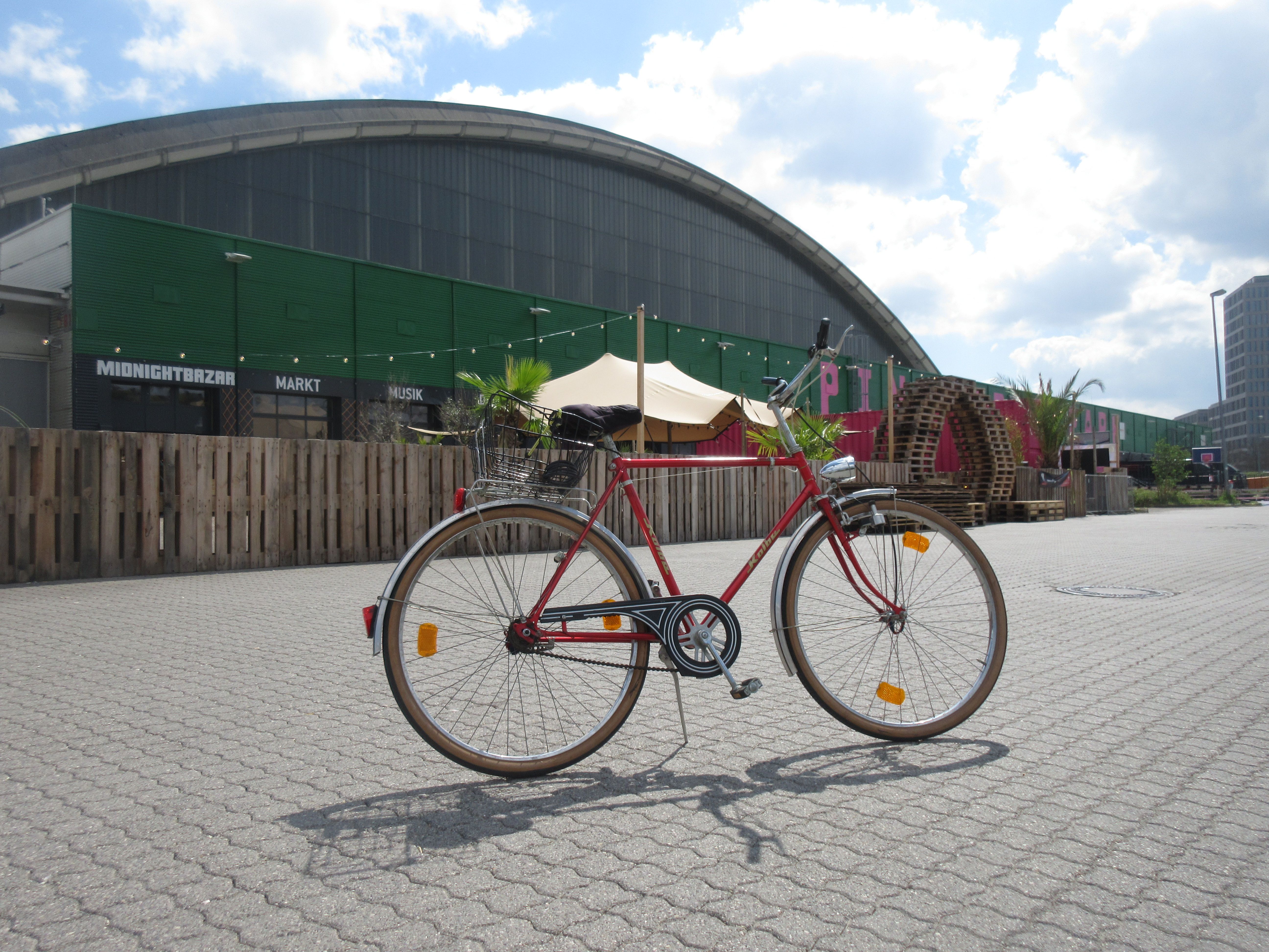 Fahrradwerkstatt von außen