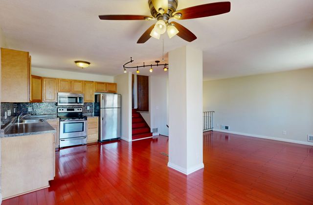 Ceiling fan installed in living room