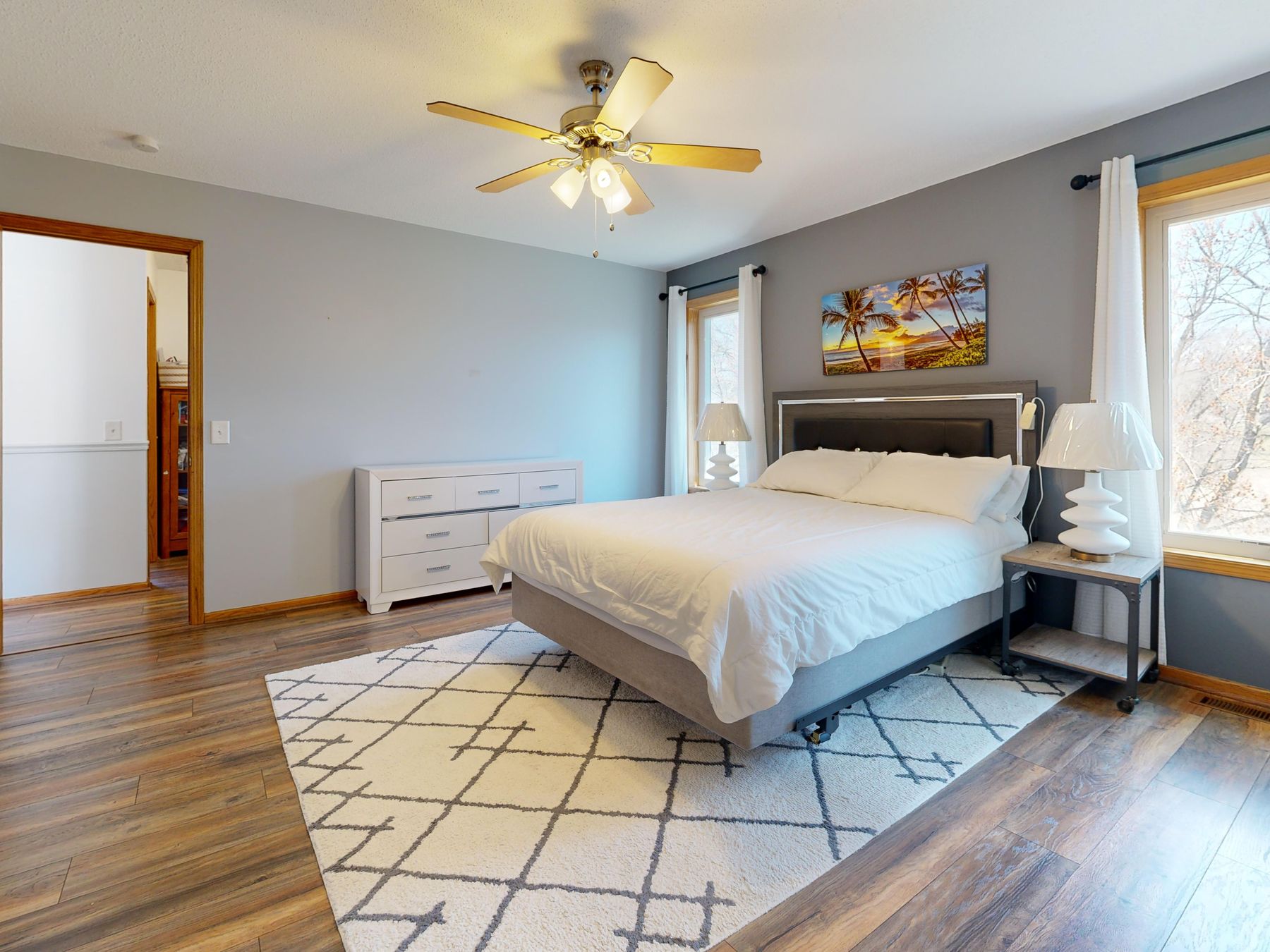 Crymych — professional movers carrying furniture on a house move