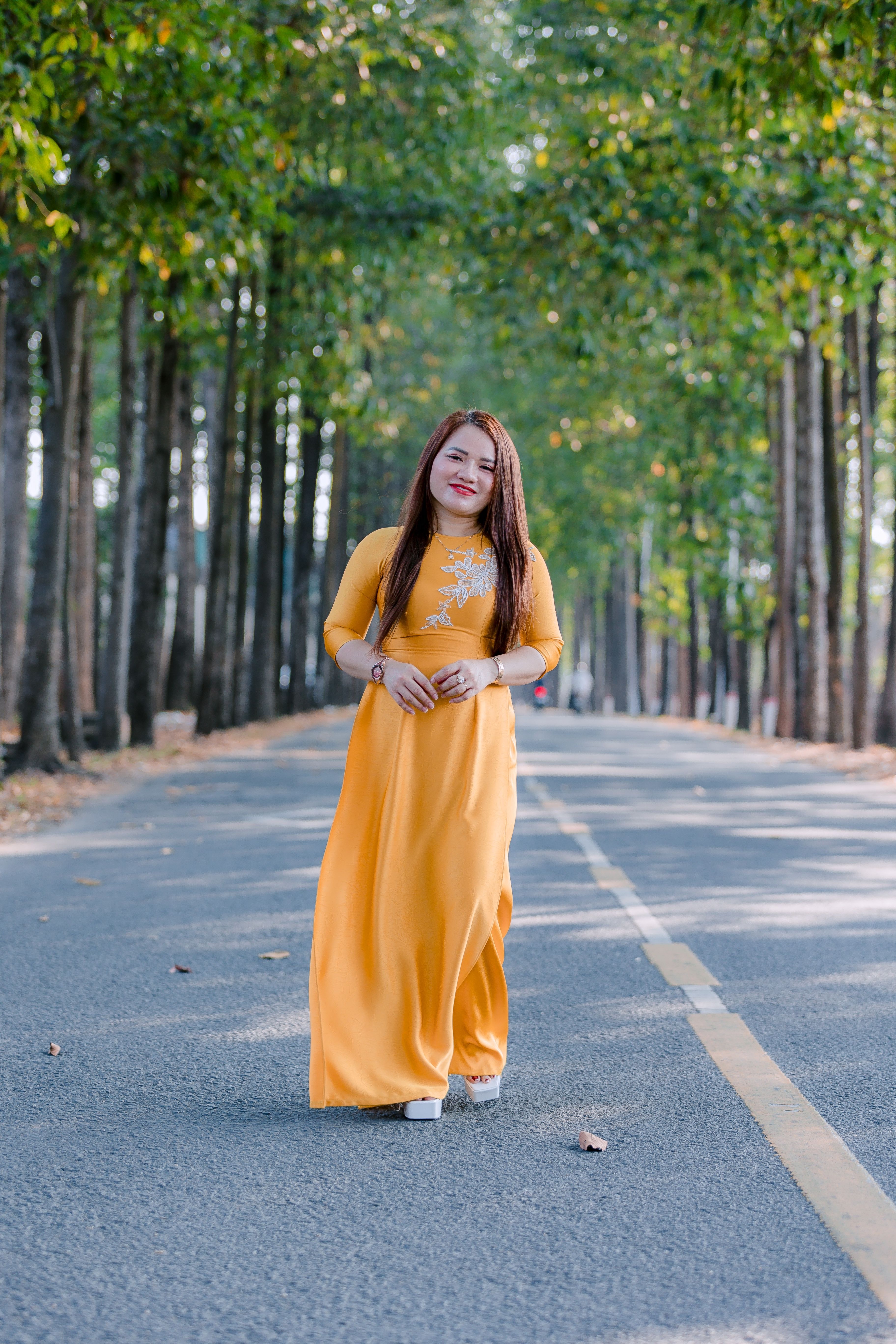 Robe jaune