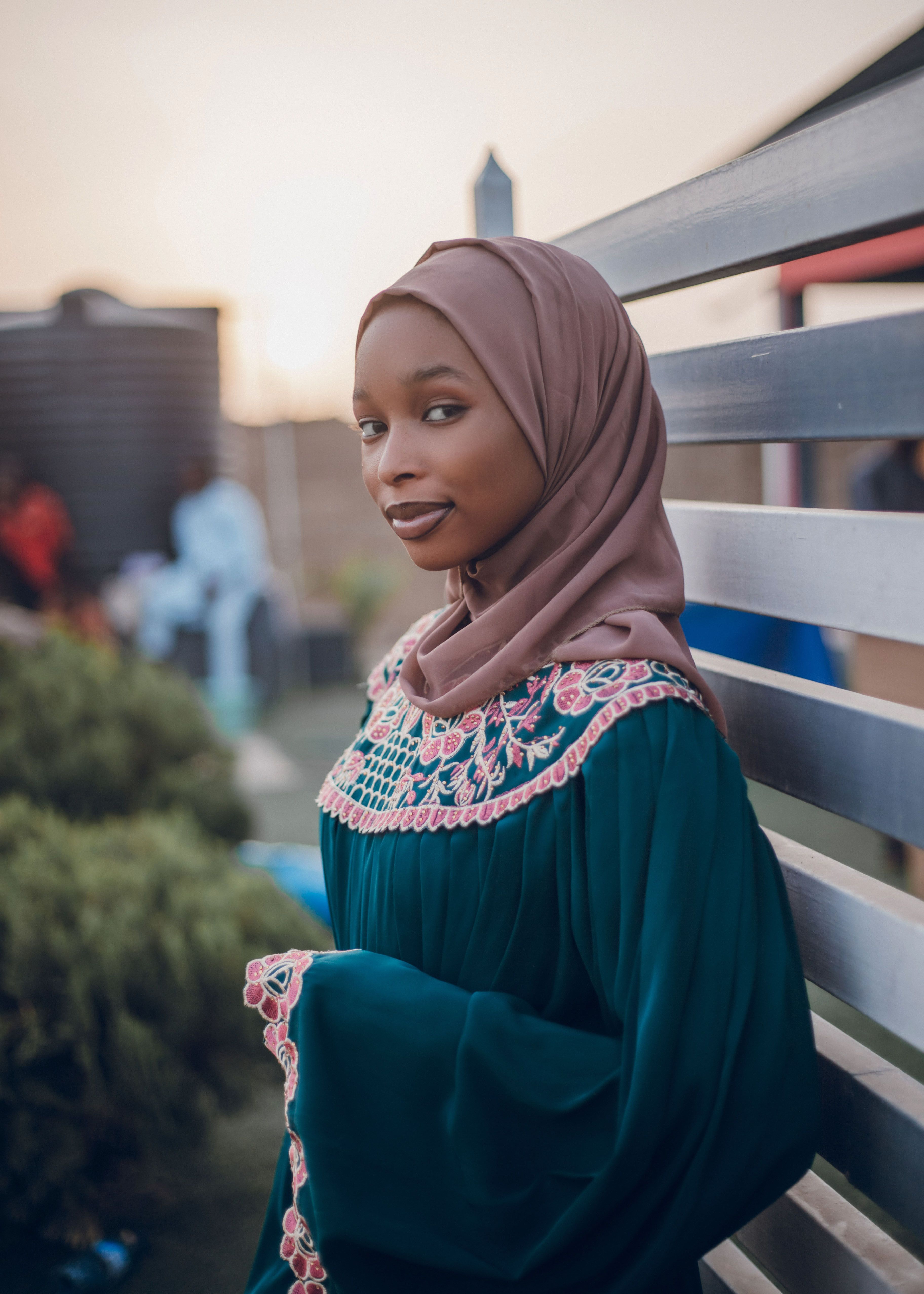 Portrait of Woman in Traditional Dress Outdoors · Free Stock Photo
