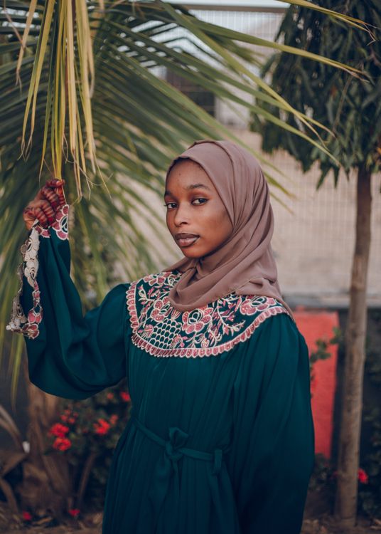 Portrait of a Stylish Woman in Hijab Outdoors · Free Stock Photo