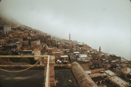 Old Mardin stone alleys walk — Mardin