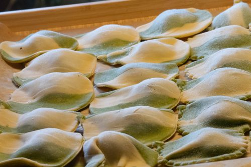 Free stock photo of eating, tortellini Stock Photo