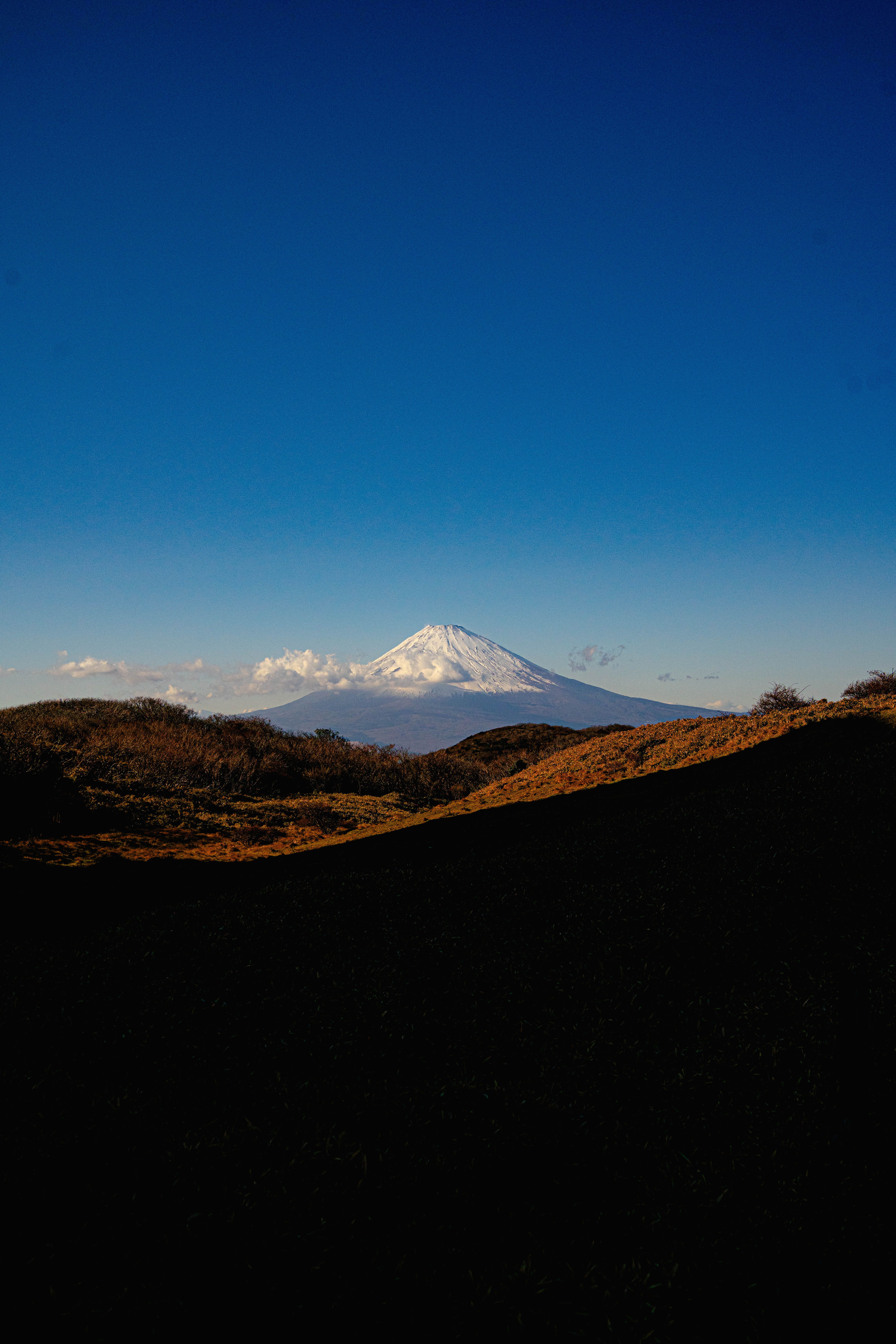 Mount Fuji Under Clear Blue Sky in Shizuoka · Free Stock Photo