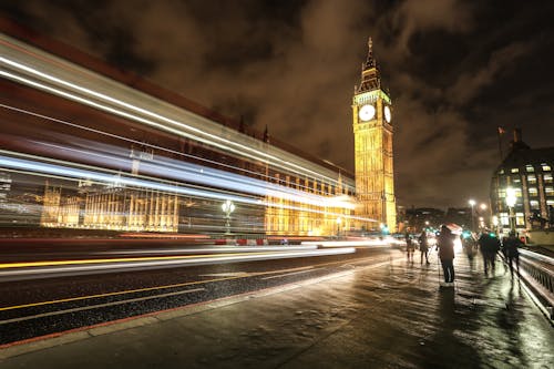 Δωρεάν στοκ φωτογραφιών με big ben, time lapse, Αγγλία