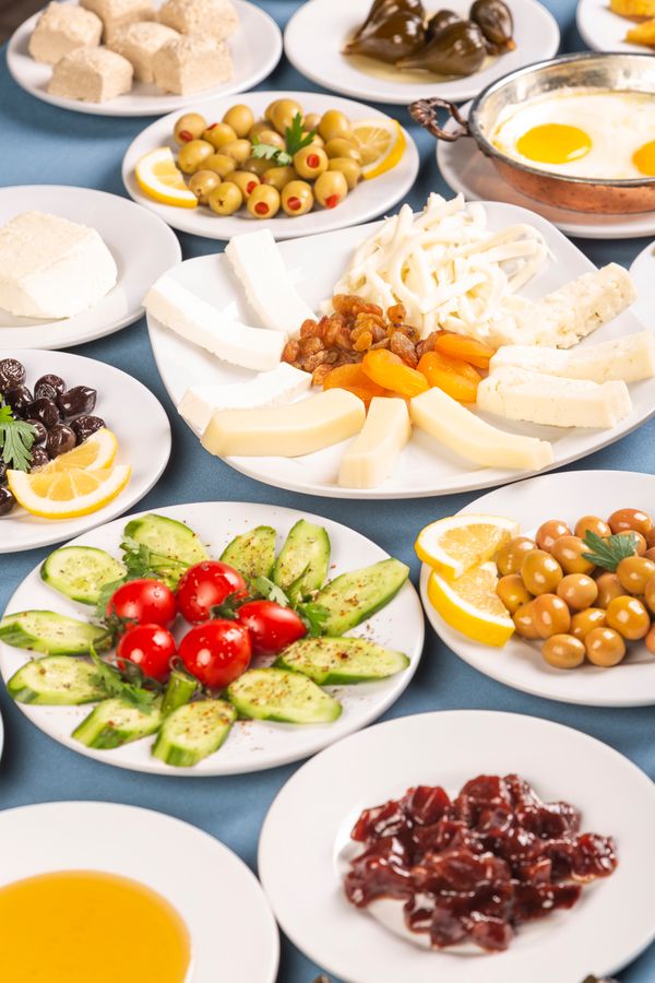 Bursa geleneksel köy kahvaltısı