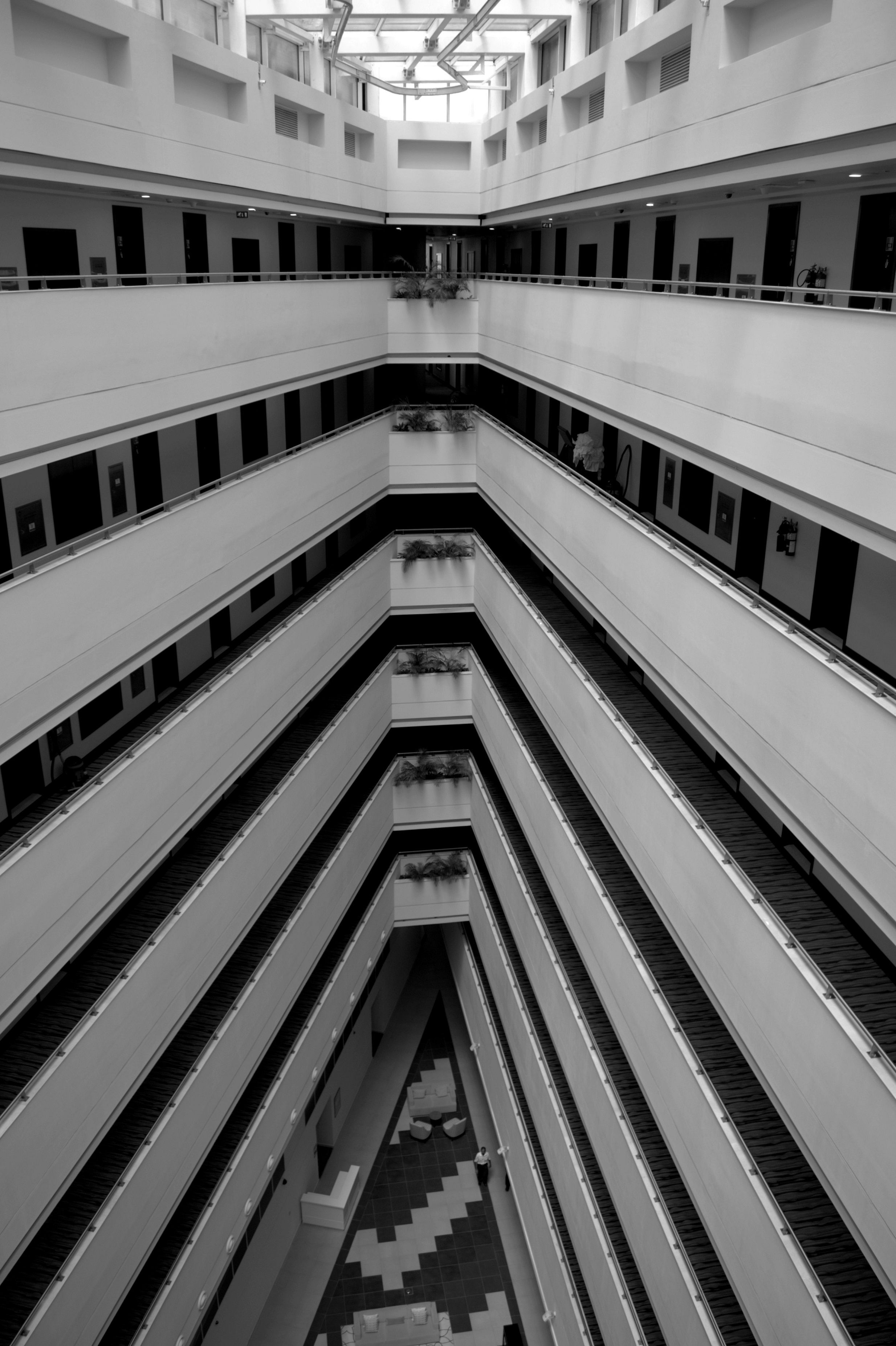 Geometric Symmetry in Modern Architecture · Free Stock Photo