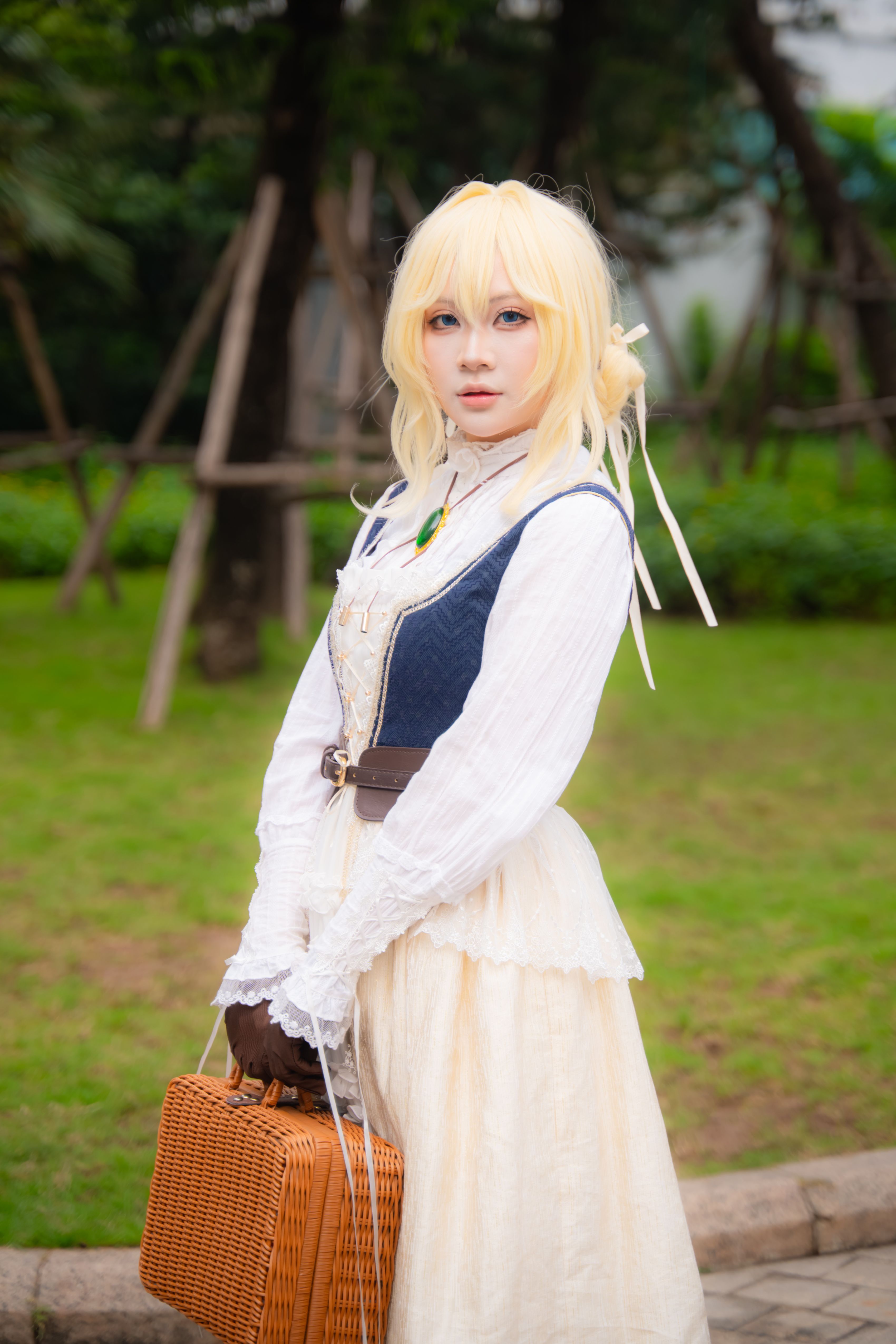 Fantasy Cosplay in Enchanted Forest Setting · Free Stock Photo
