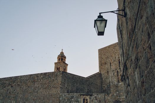 City Walls walk at sunset with a historian — Dubrovnik