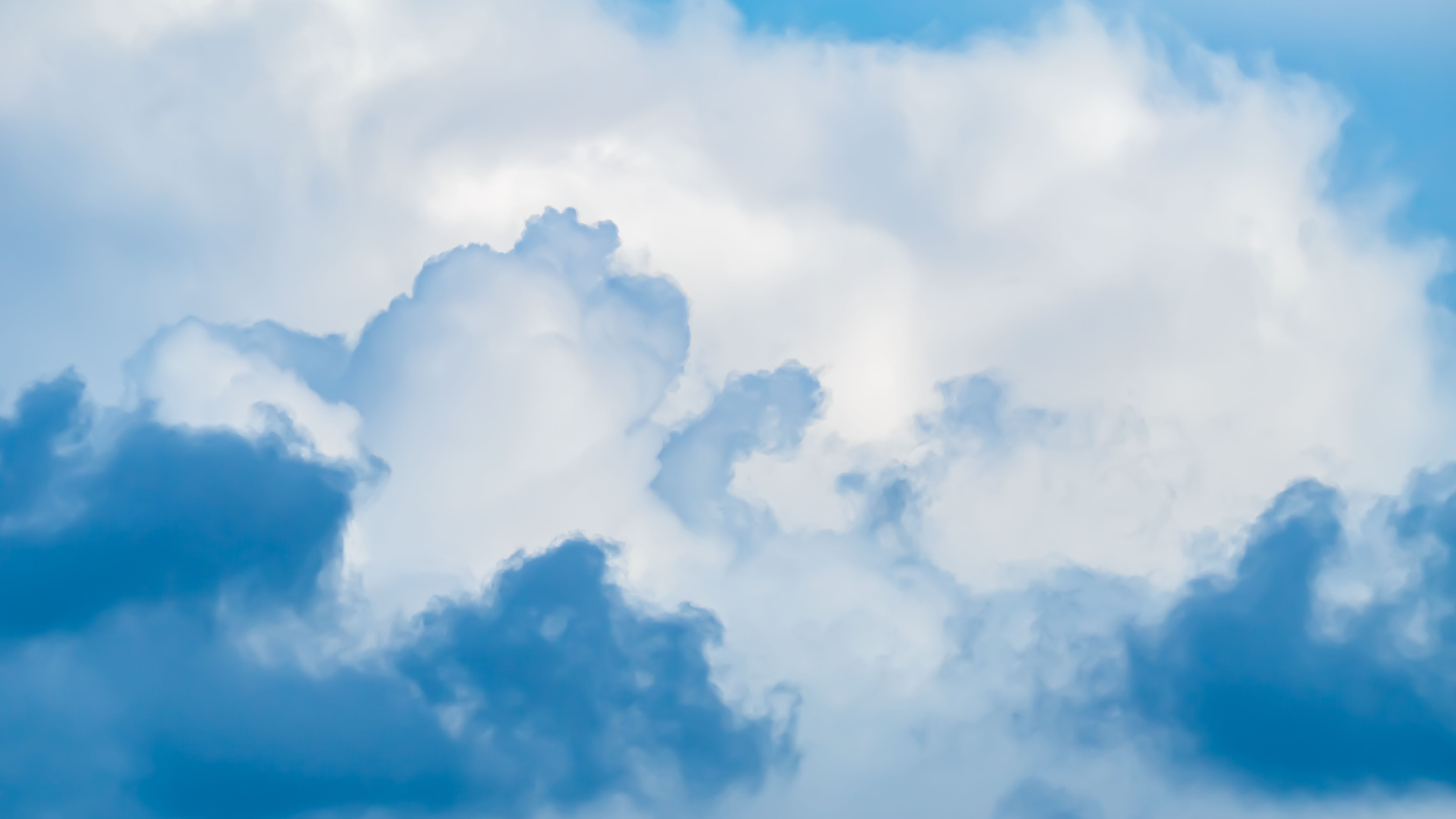 Scenic View of Cumulus Clouds in Blue Sky · Free Stock Photo