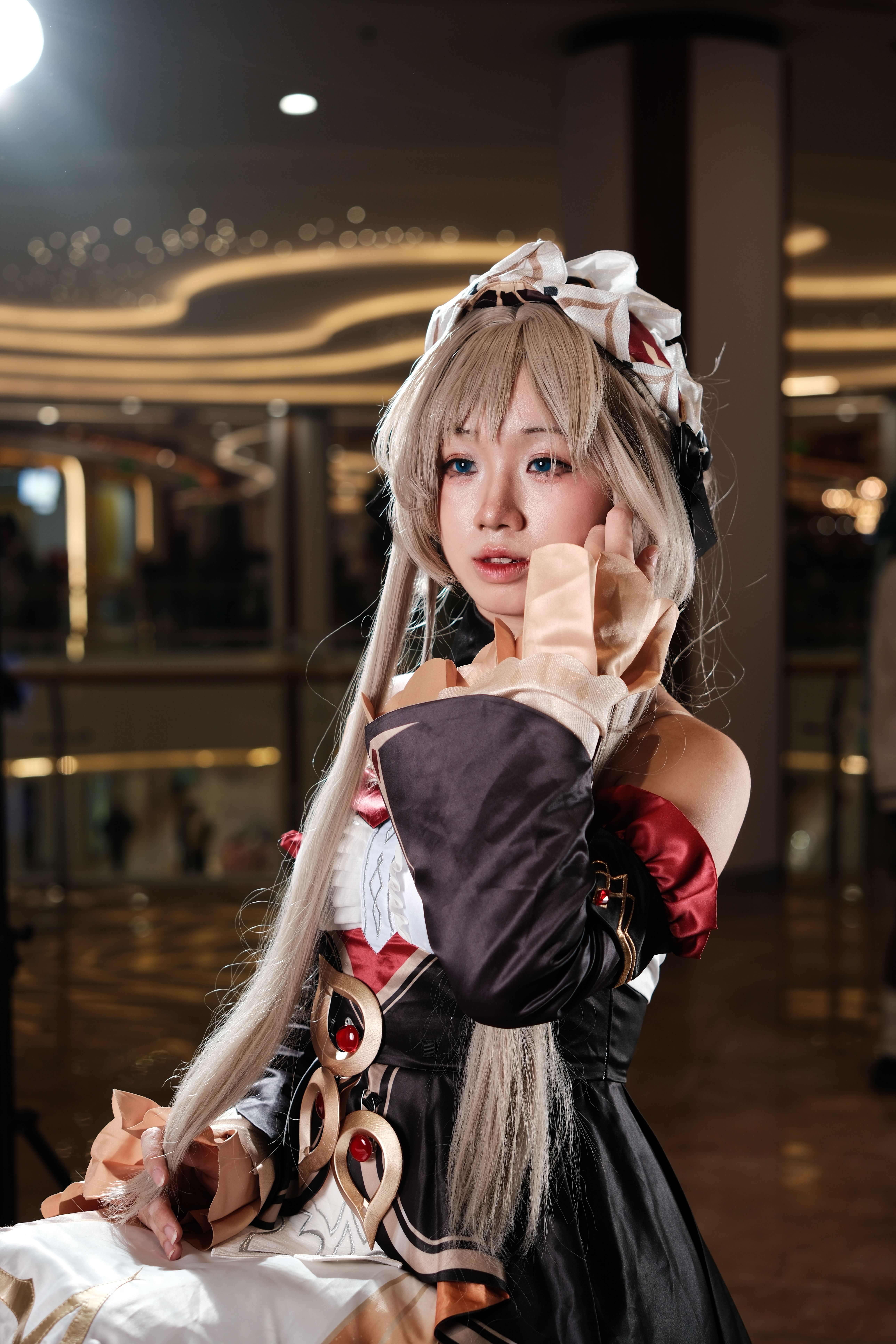 Cosplayer Wearing Intricate Costume in Vietnam