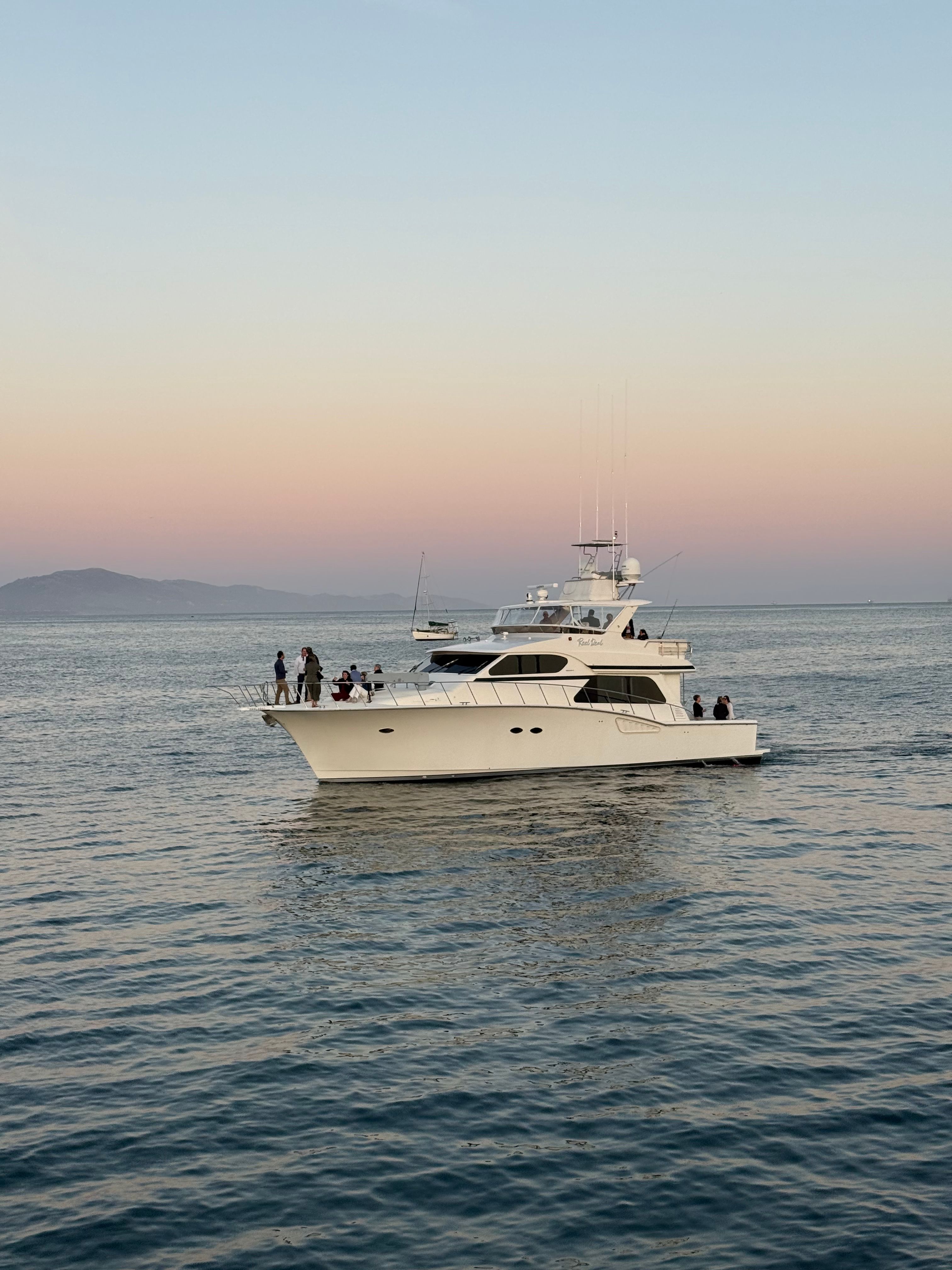 Luxury Yacht at Sea in Santa Barbara · Free Stock Photo