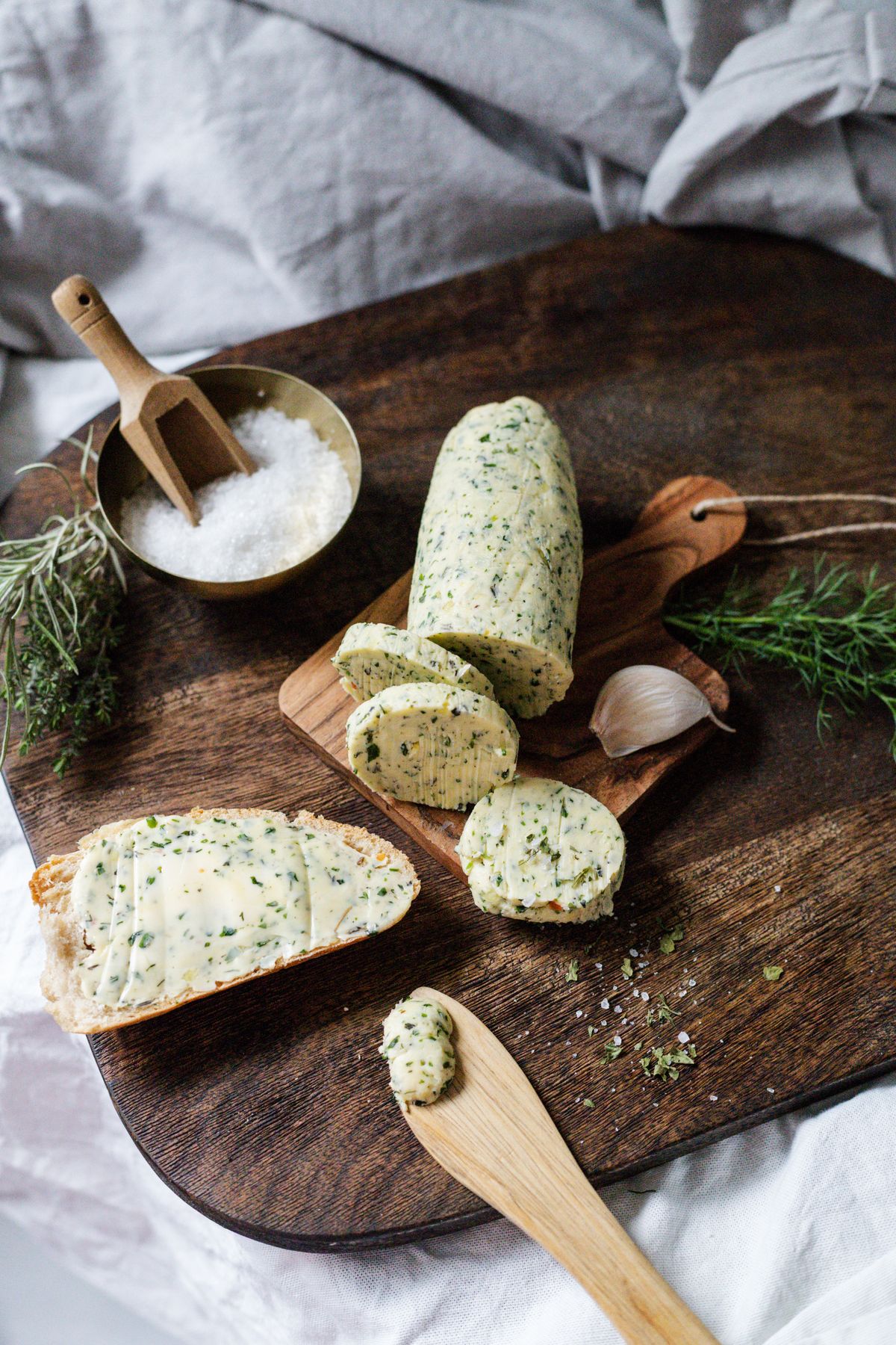Garlic Herb Compound Butter