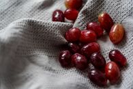 Grape Fruits On A Cloth