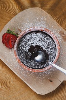 Glace au chocolat
