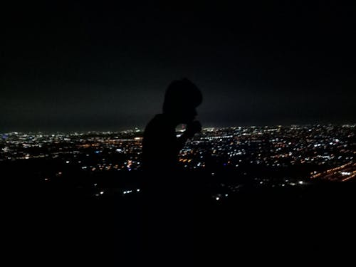 Free stock photo of aerial view, attitude, city lights