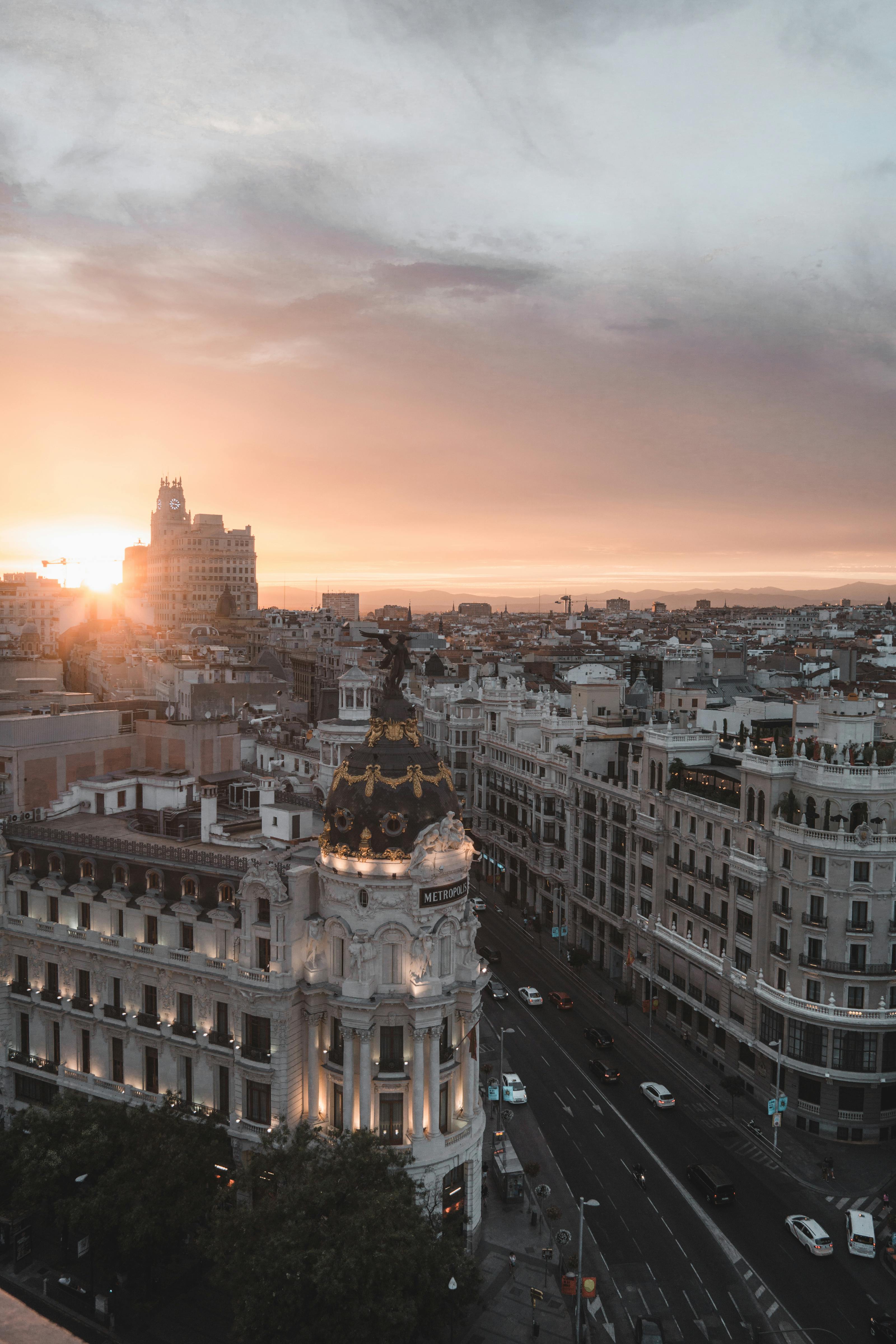 Barcelona Day  Night 16x9  aerial aesthetic amoled art awesome  black HD phone wallpaper  Peakpx