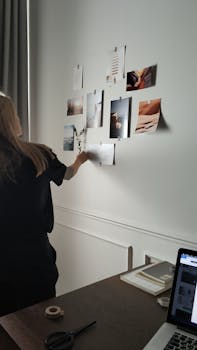 Documentare vizuală dintr-un proiect de design interior