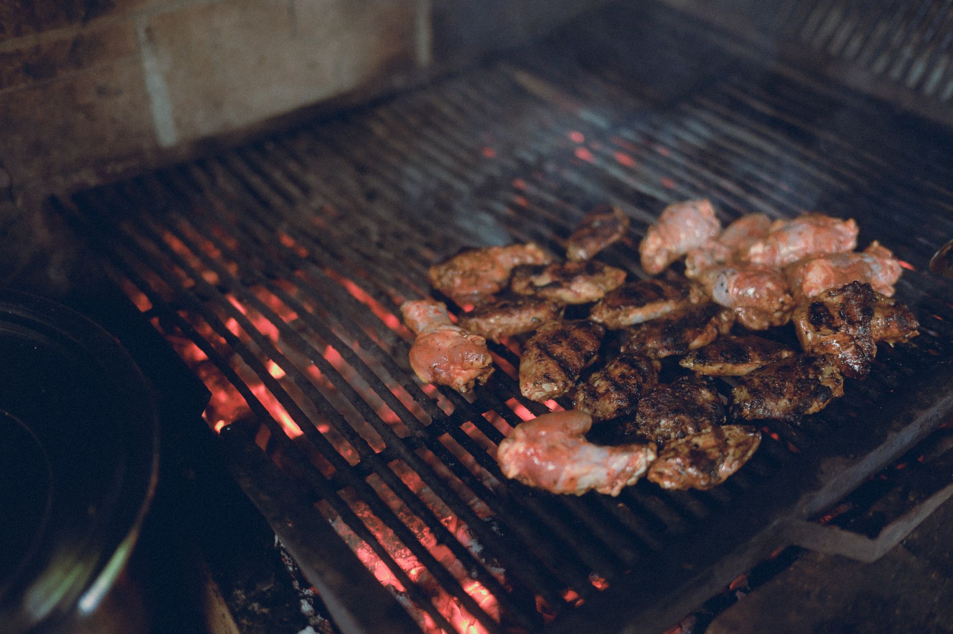 Ottolenghi BBQ chicken served with fresh herb salad