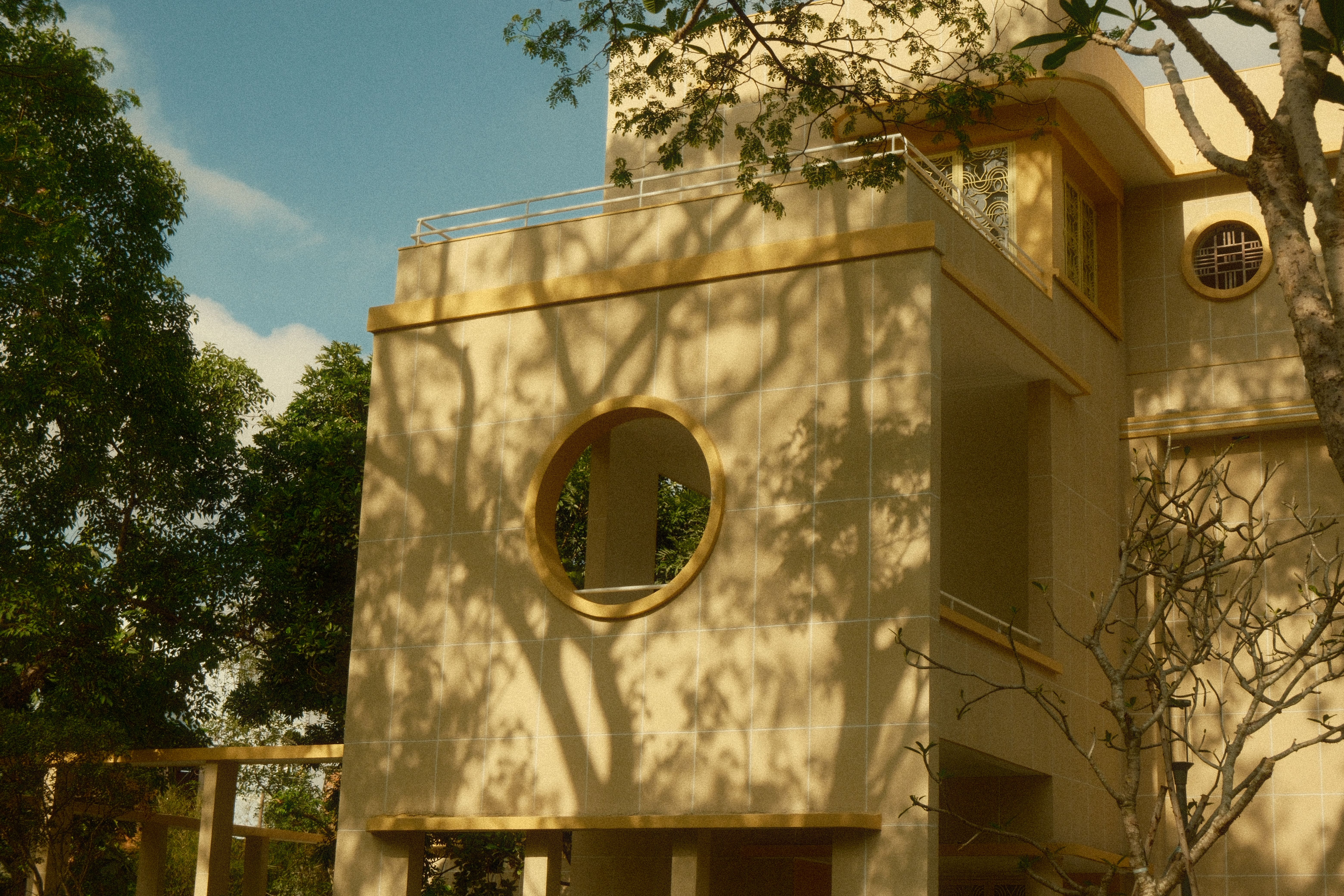 Christ Embassy Ho building exterior at Barracks Newtown, modern architecture, Ghana
