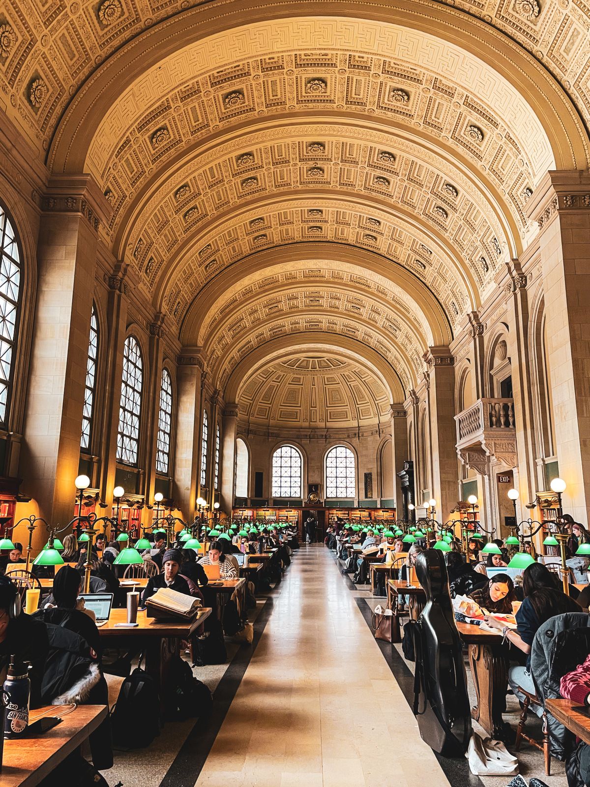 Interior of Boston Public Library in Boston · Free Stock Photo